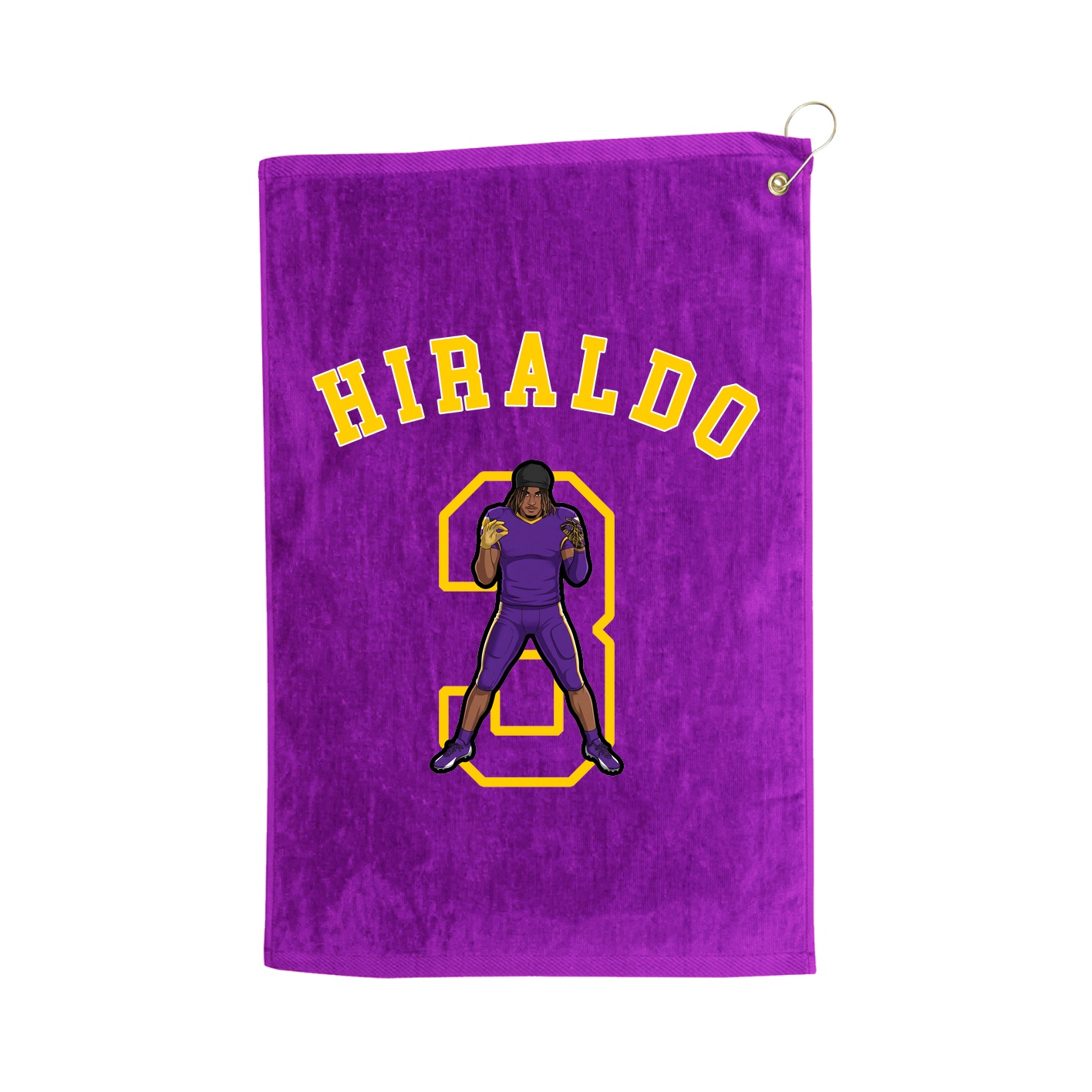 Golf Towel — Shirsey Arch in Purple