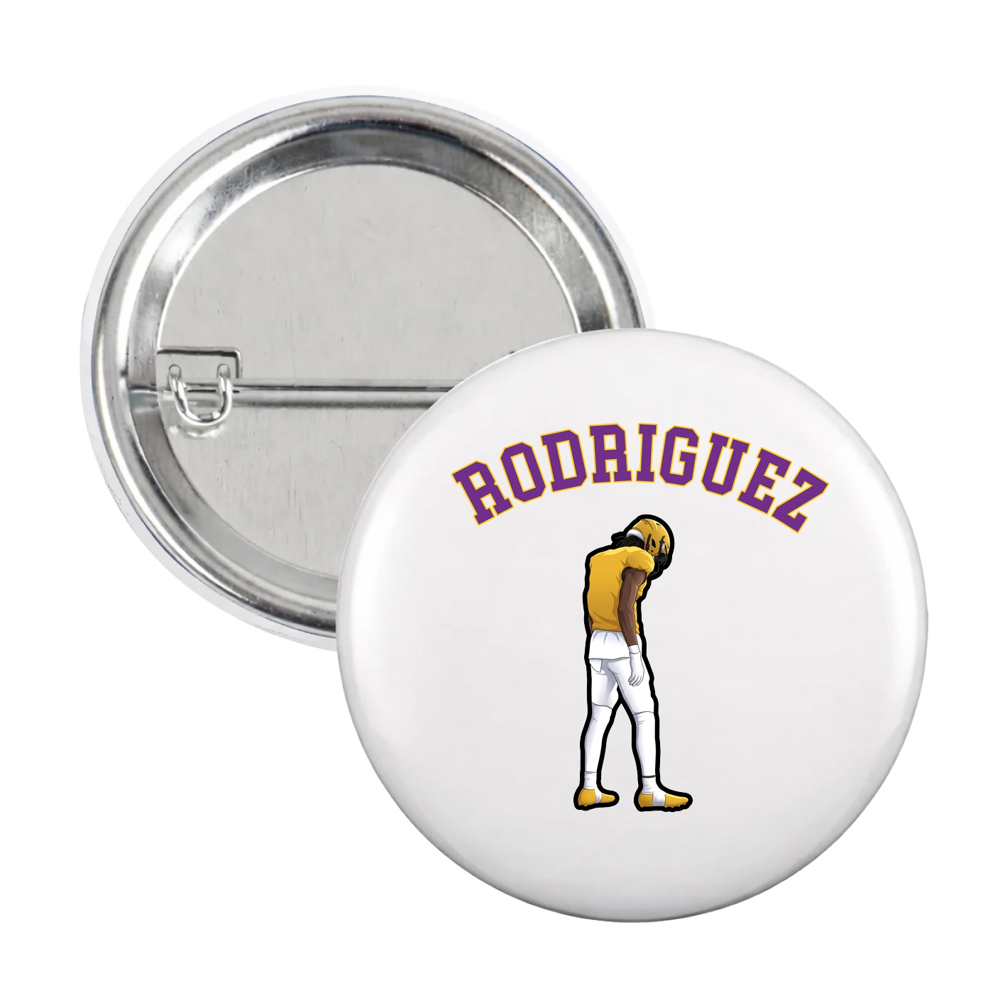 Game Day Button — Shirsey Arch in White