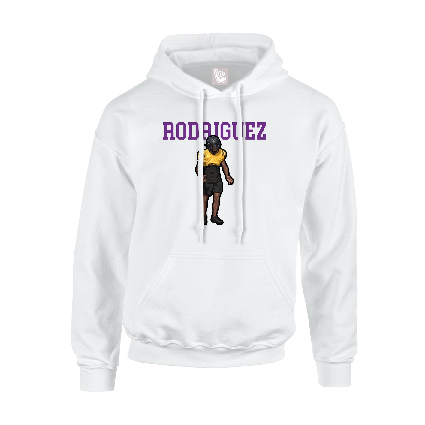 Hoodie — Shirsey in White
