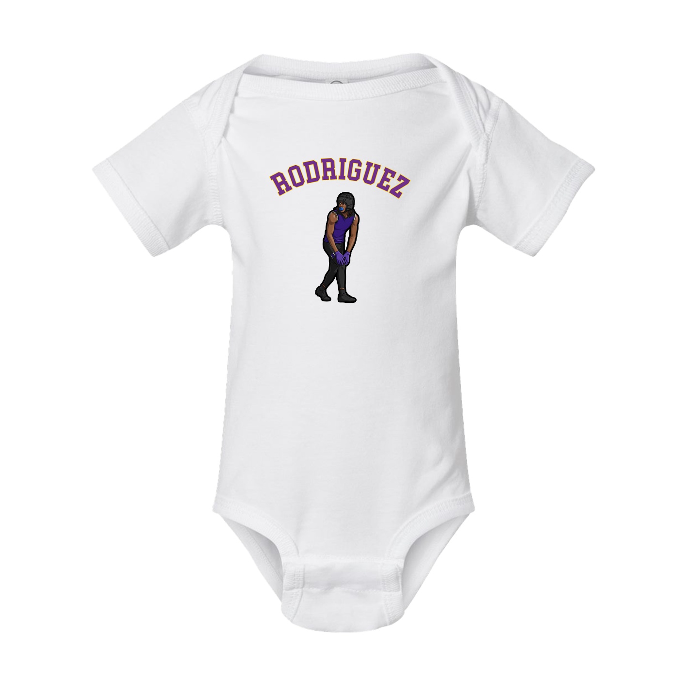Baby Onesie — Shirsey Arch in White