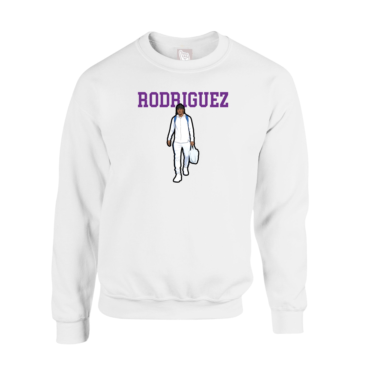 Fleece Crew — Shirsey in White