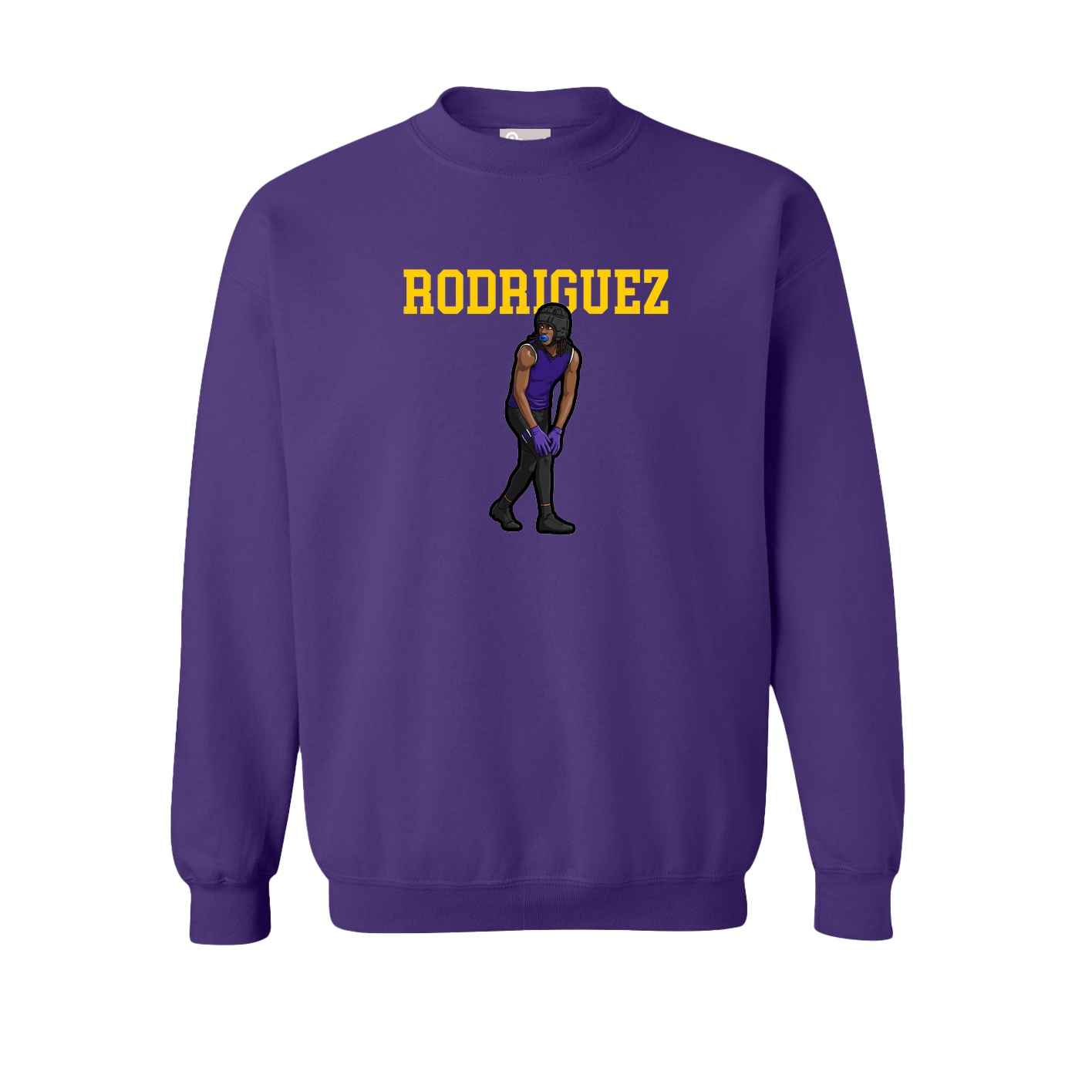 Fleece Crew — Shirsey in Purple