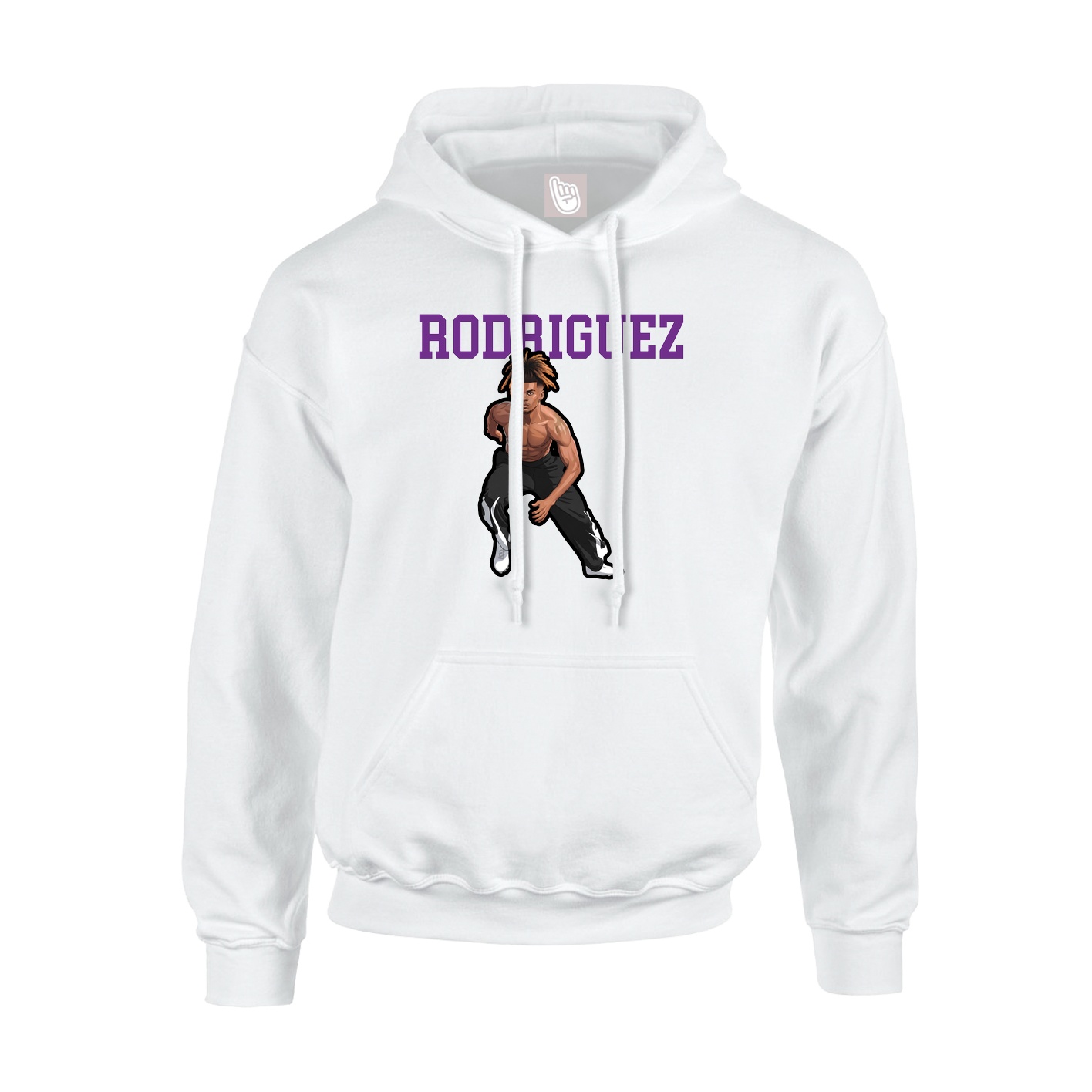 Youth Hoodie — Shirsey in White