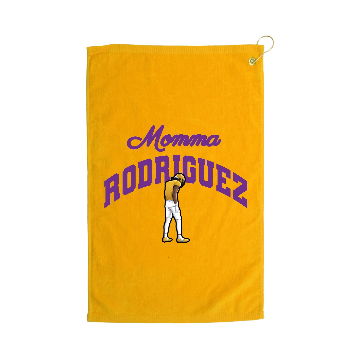 Golf Towel — Mothers Day Arch in Gold