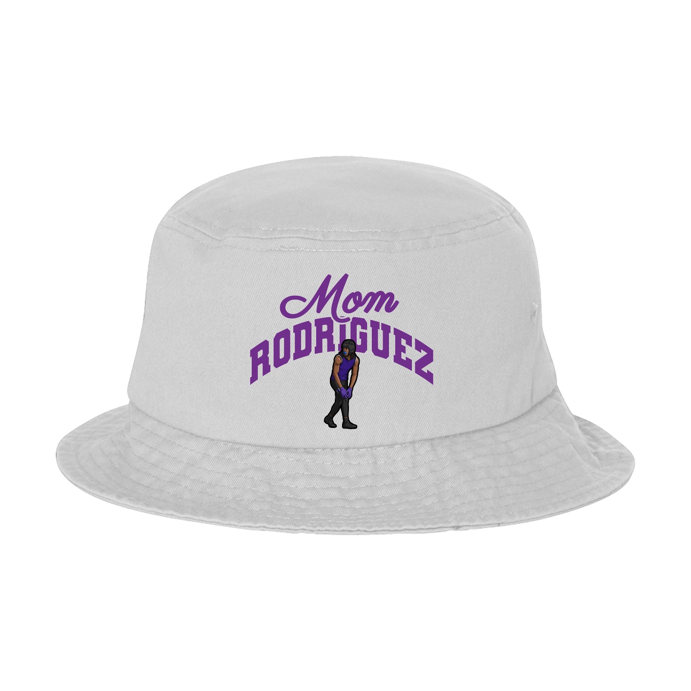 Bucket Cap — Mothers Day Arch in White