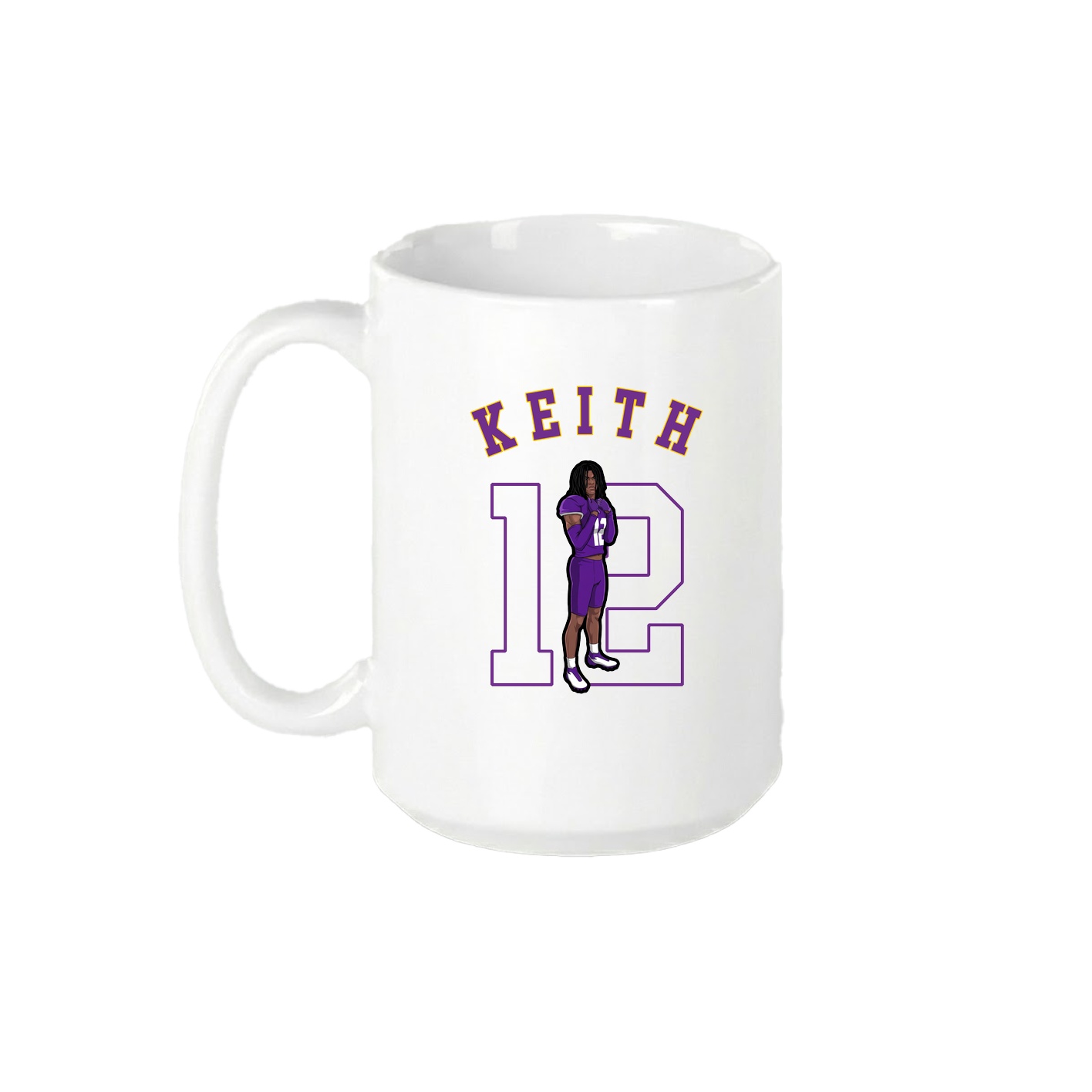 15oz Coffee Mug — Shirsey Arch in White