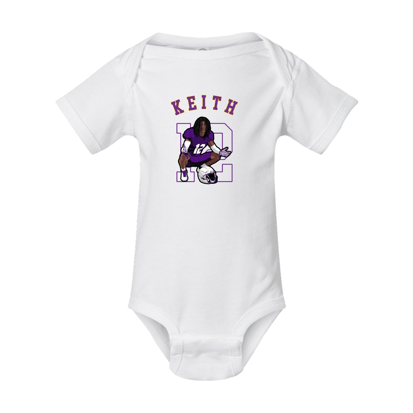 Baby Onesie — Shirsey Arch in White