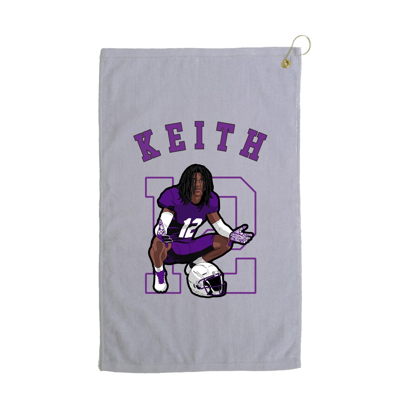 Golf Towel — Shirsey Arch in Grey