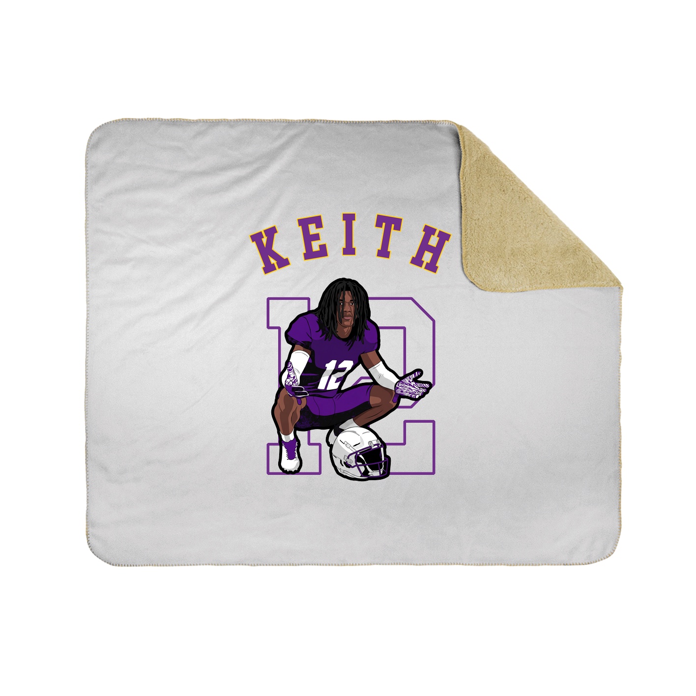 Throw Blanket — Shirsey Arch in White