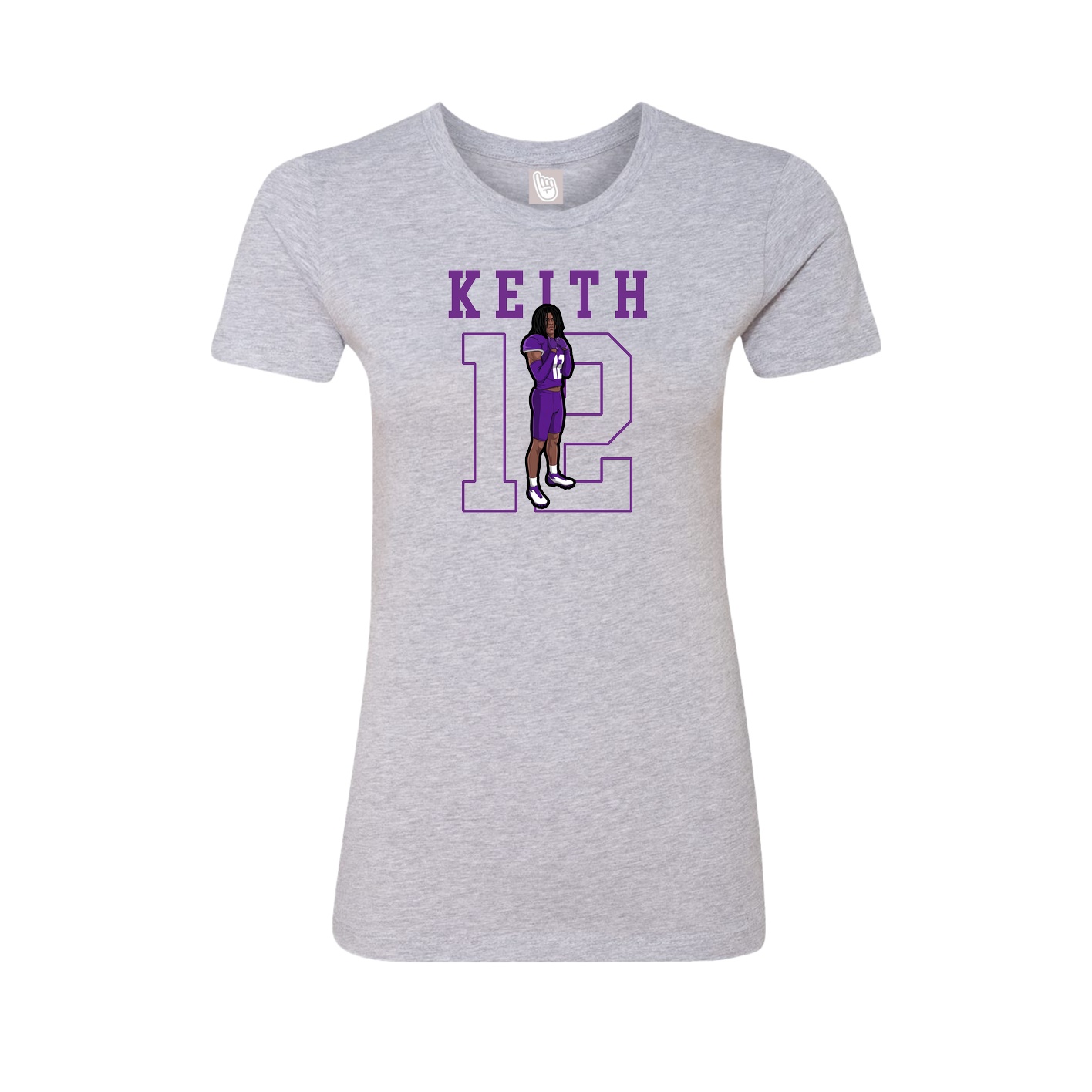 Fitted Women's Tee — Shirsey in Grey