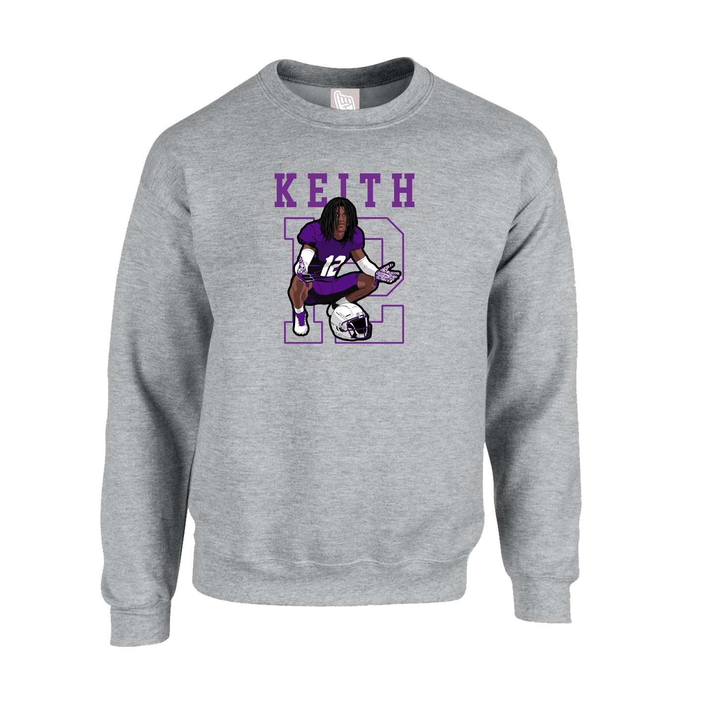 Fleece Crew — Shirsey in Grey