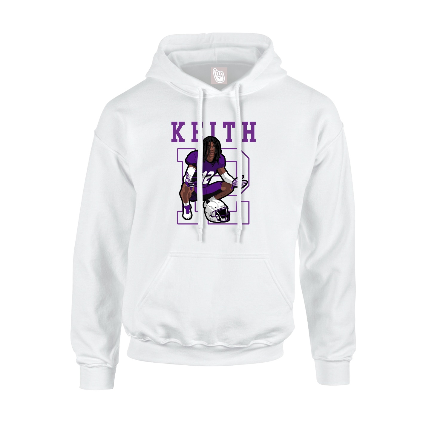 Youth Hoodie — Shirsey in White