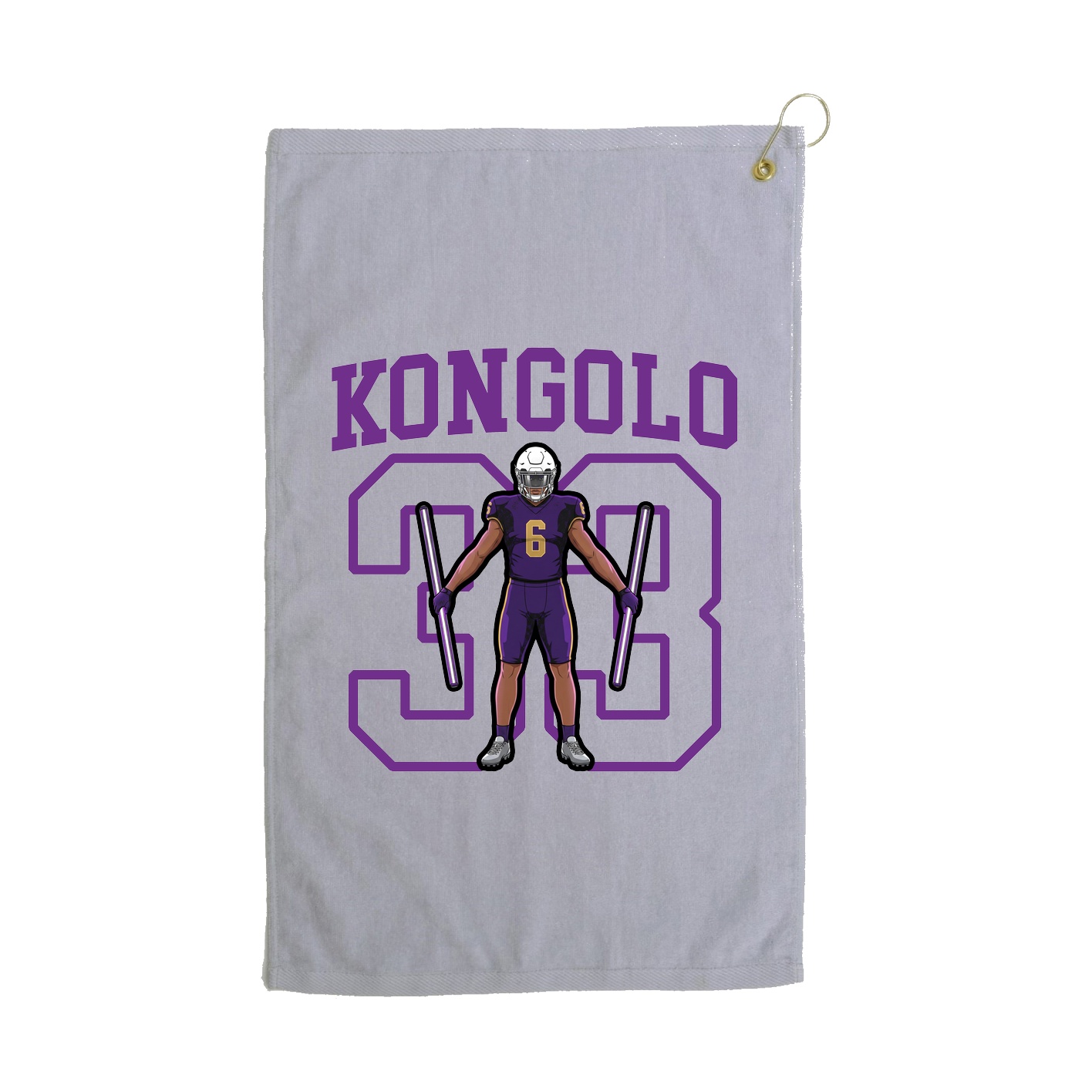 Terry Velour Golf Towel