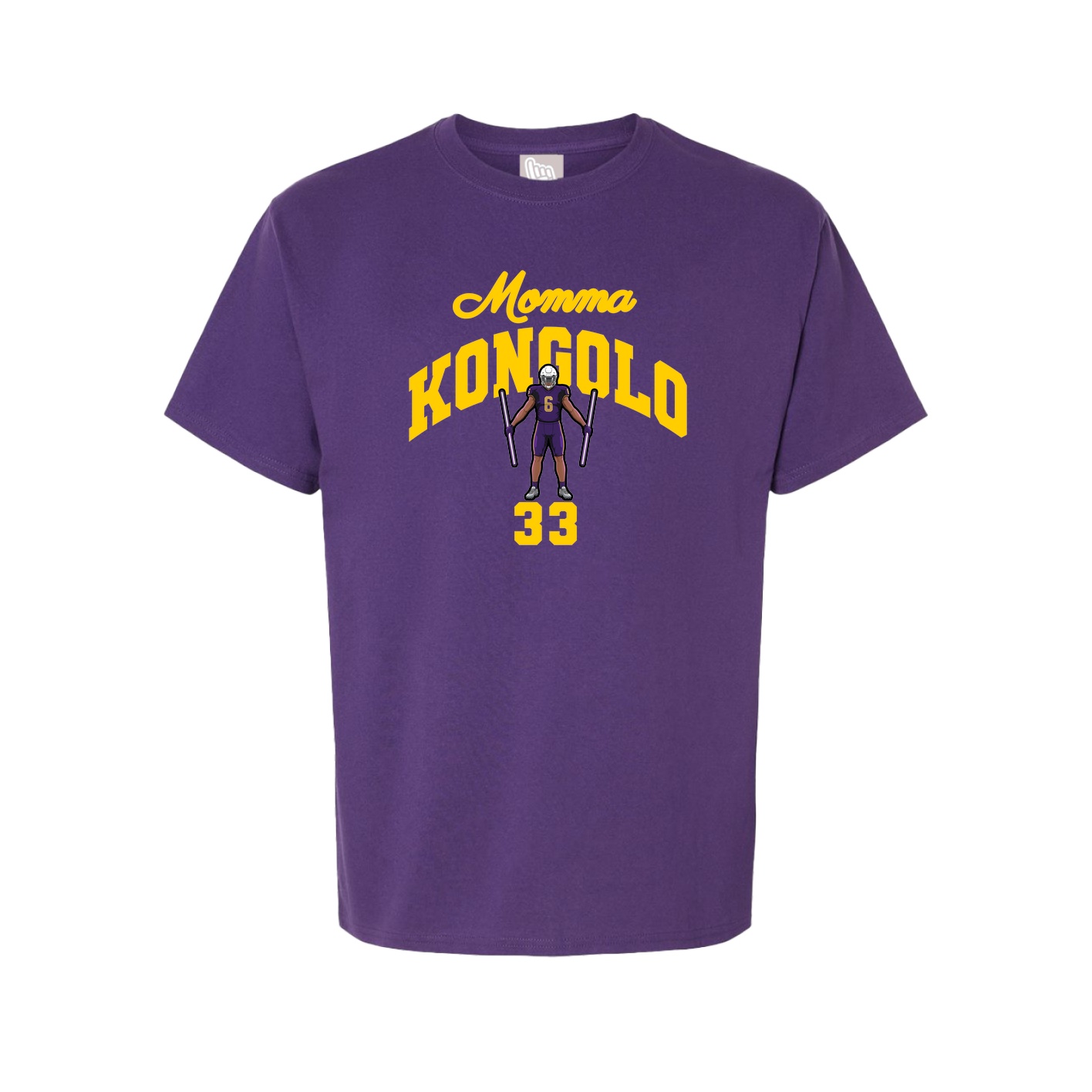 Youth Tee — Mothers Day Arch in Purple