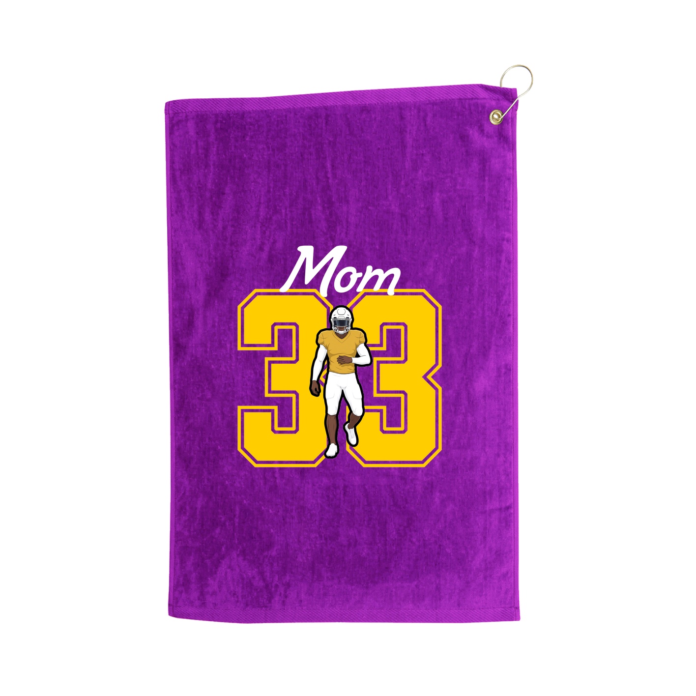 Golf Towel — Mothers Day Shirsey in Purple
