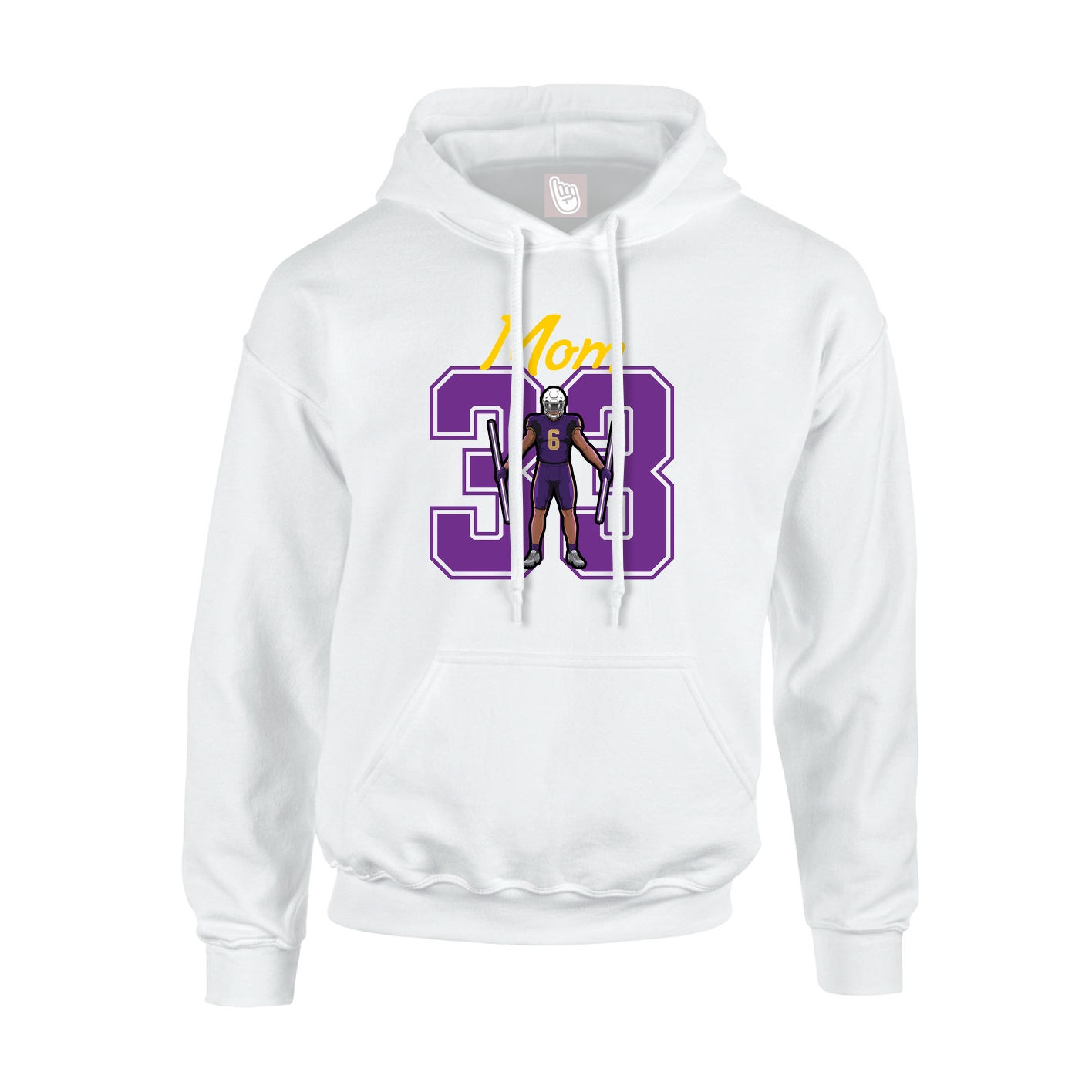 Youth Hoodie — Mothers Day Shirsey in White