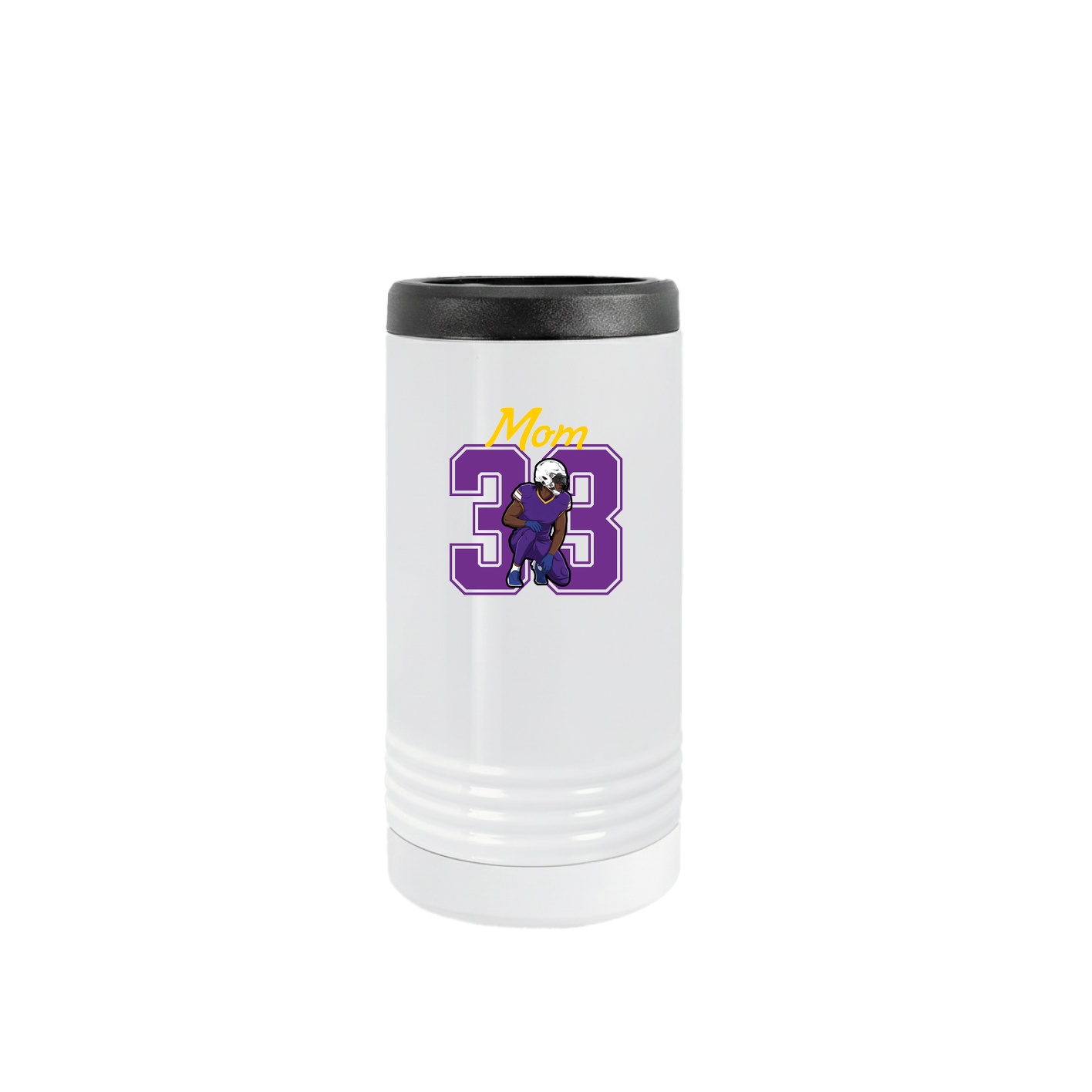 Slim Beverage Holder — Mothers Day Shirsey in White