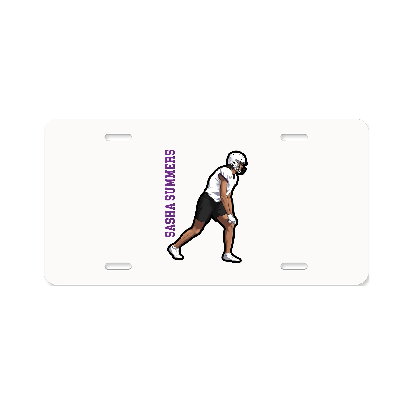 Aluminum License Plate