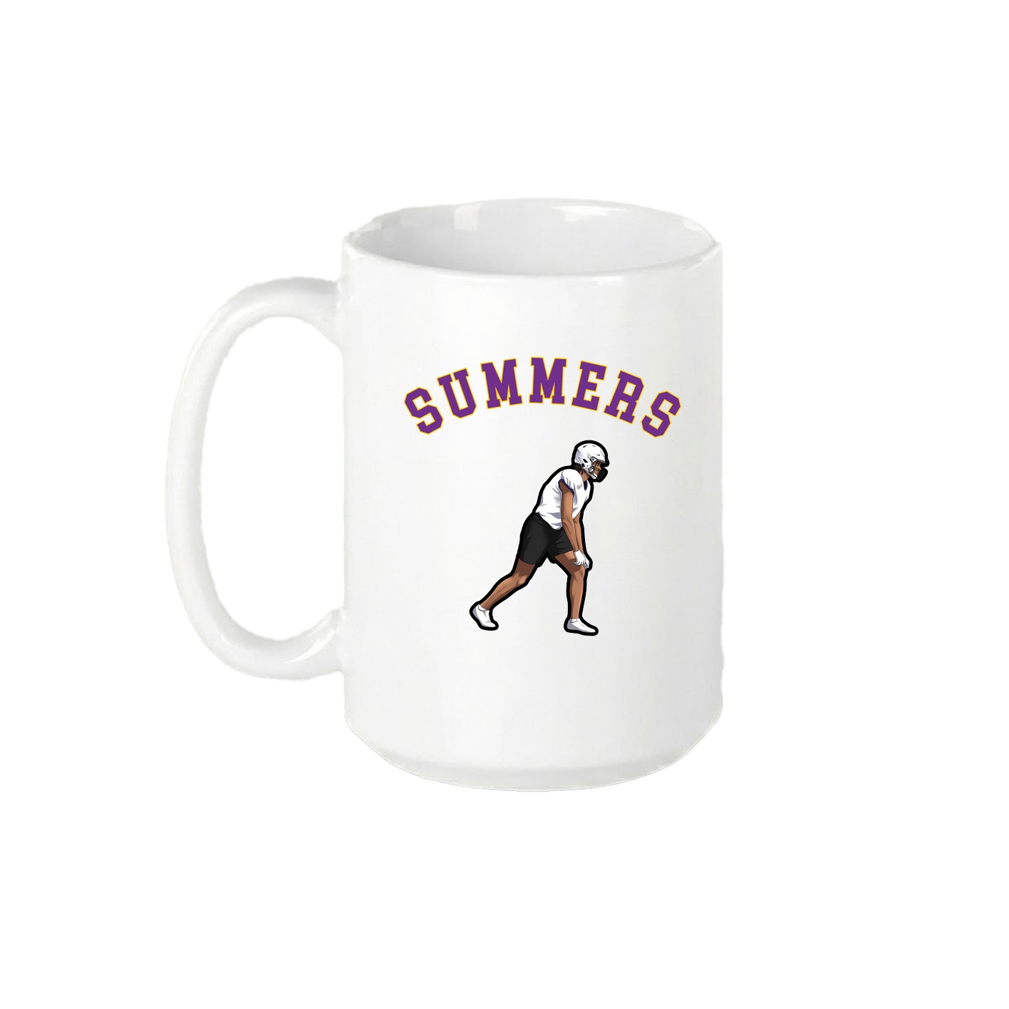 15oz Coffee Mug — Shirsey Arch in White