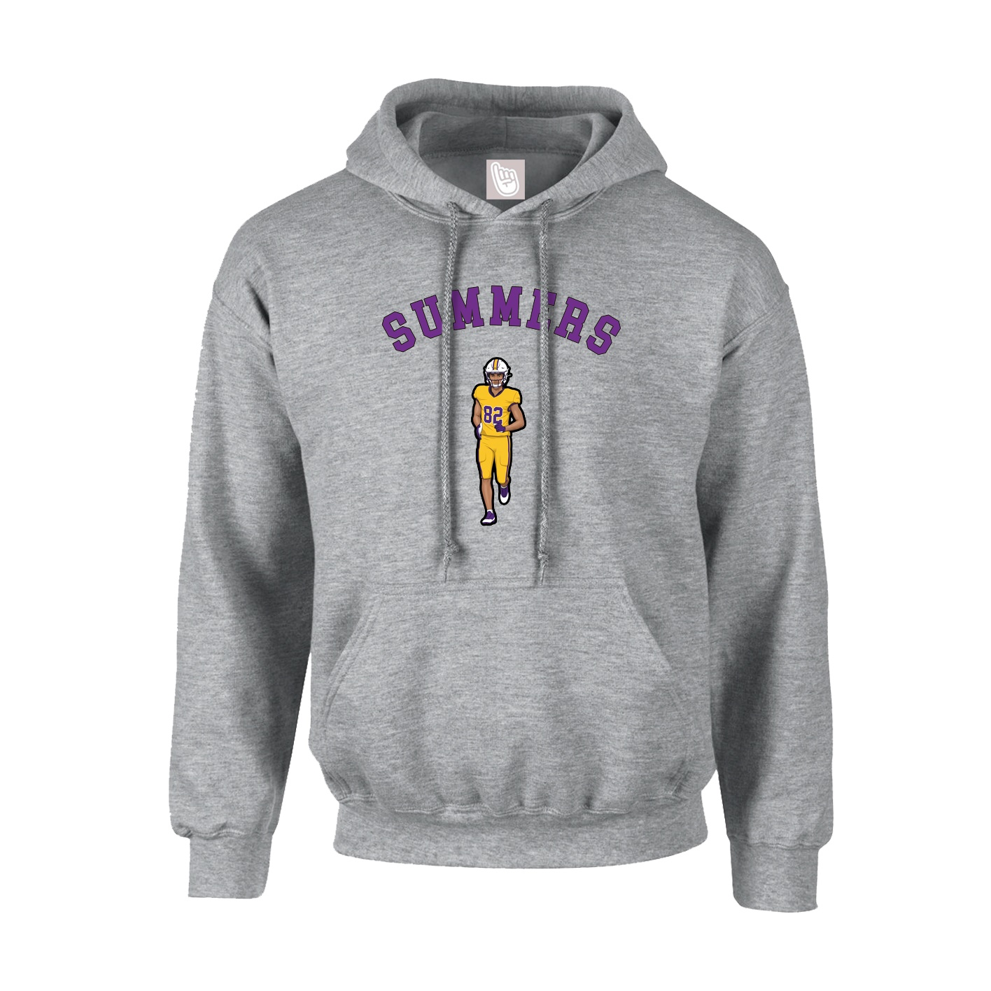 Hoodie — Shirsey Arch in Grey