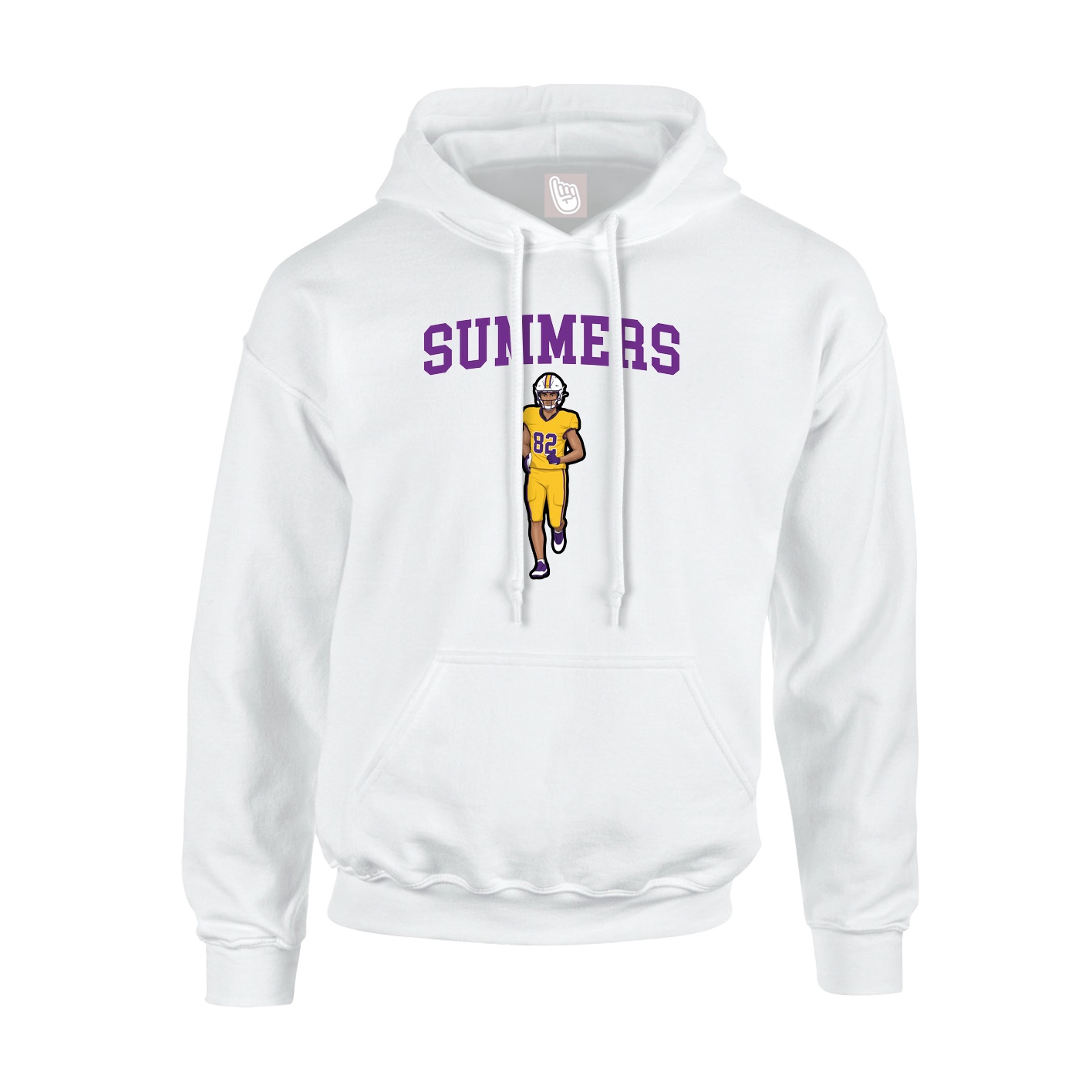 Hoodie — Shirsey in White