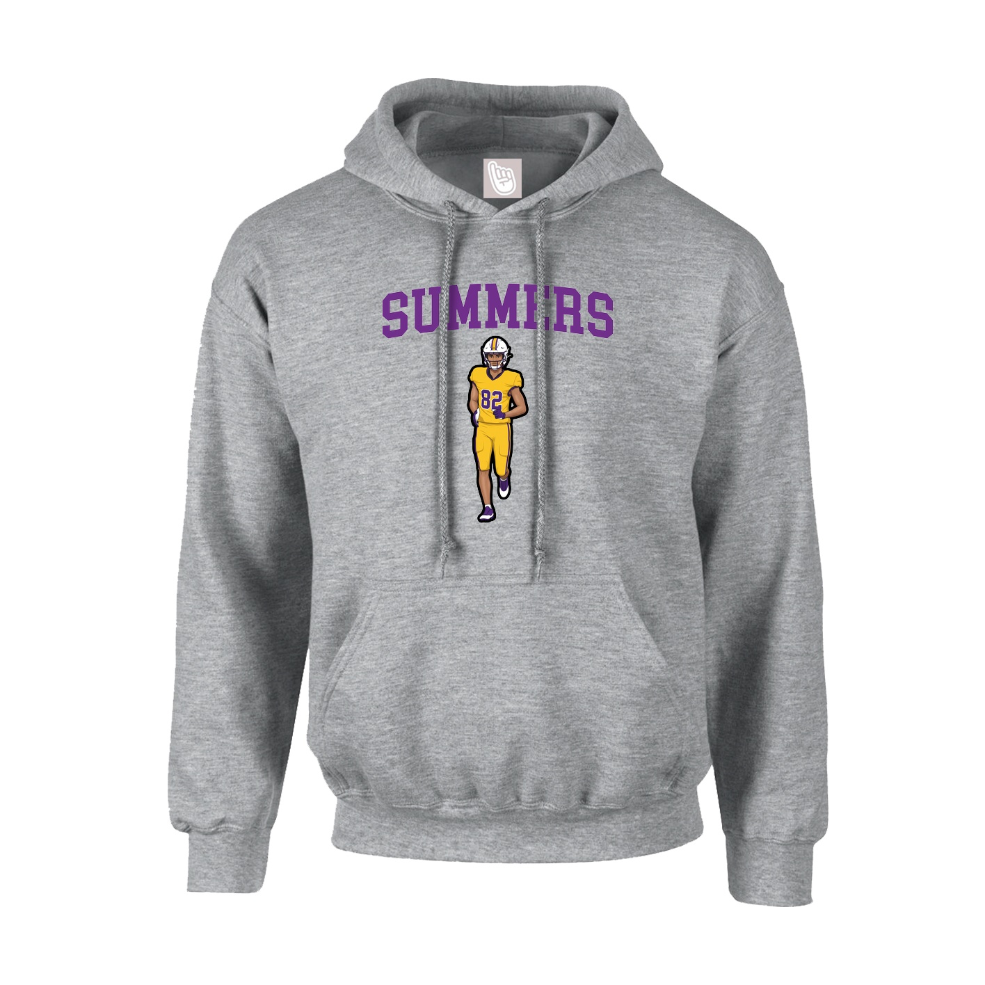Youth Hoodie — Shirsey in Grey