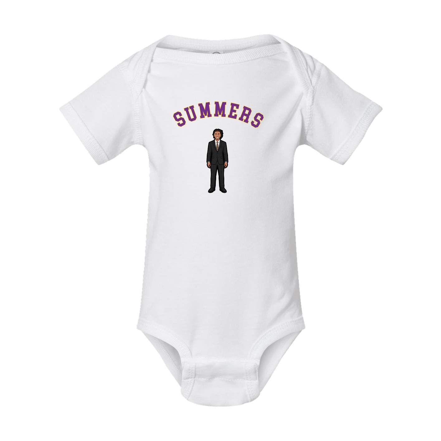 Baby Onesie — Shirsey Arch in White