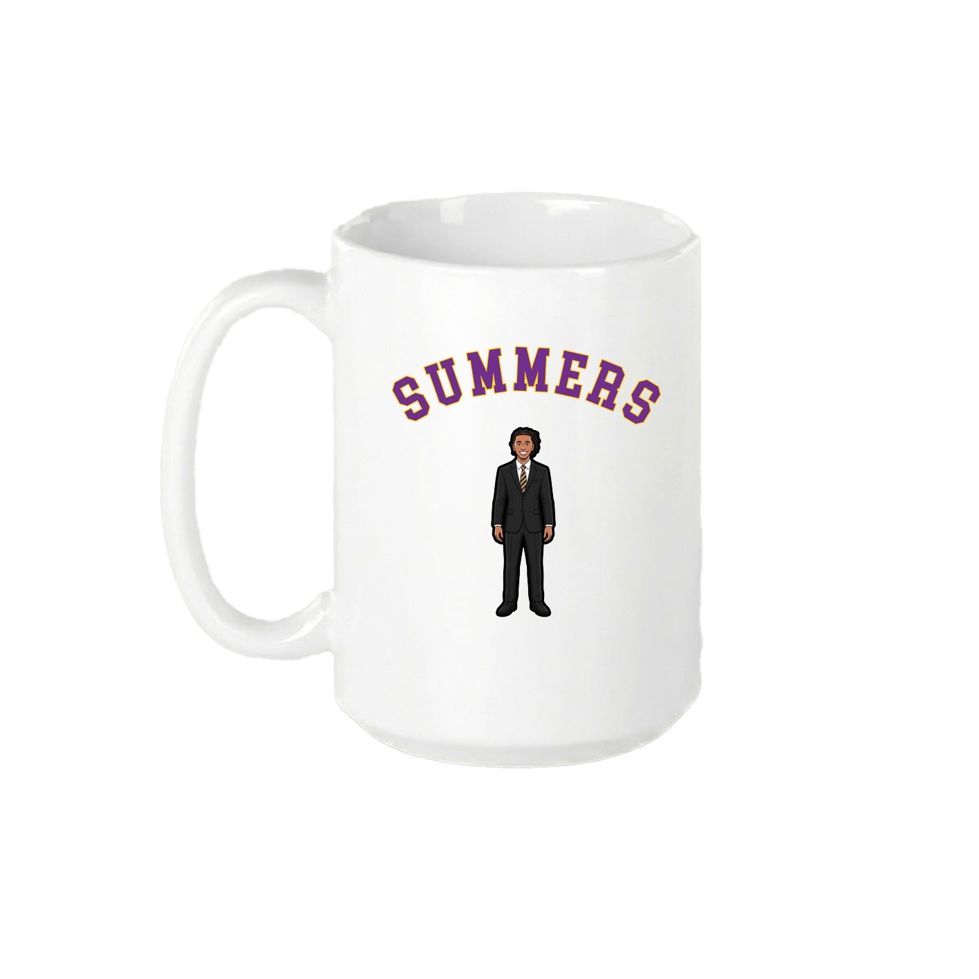 15oz Coffee Mug — Shirsey Arch in White