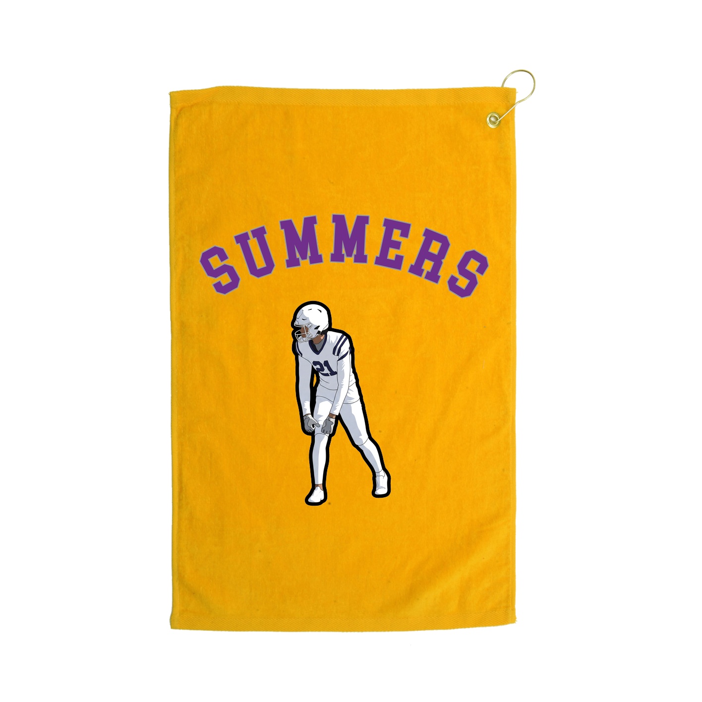 Golf Towel — Shirsey Arch in Gold