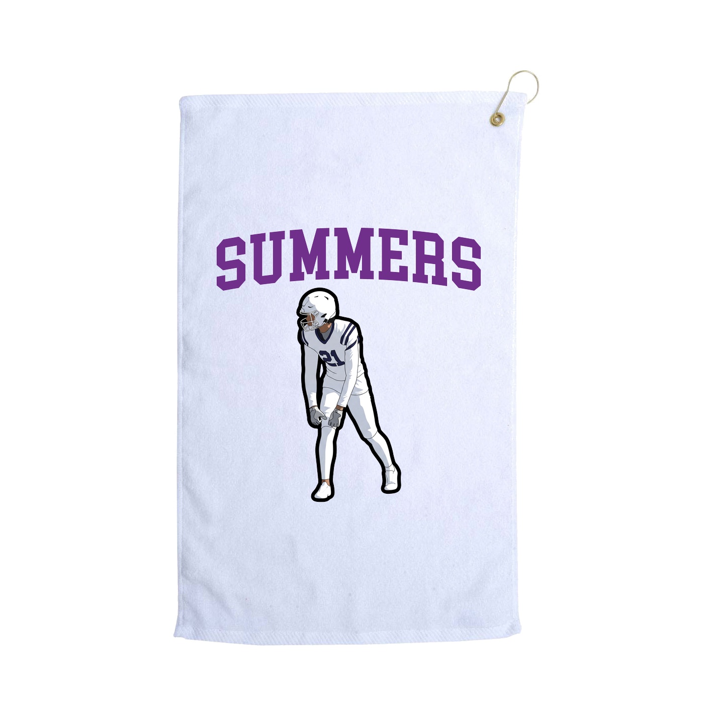 Golf Towel — Shirsey in White