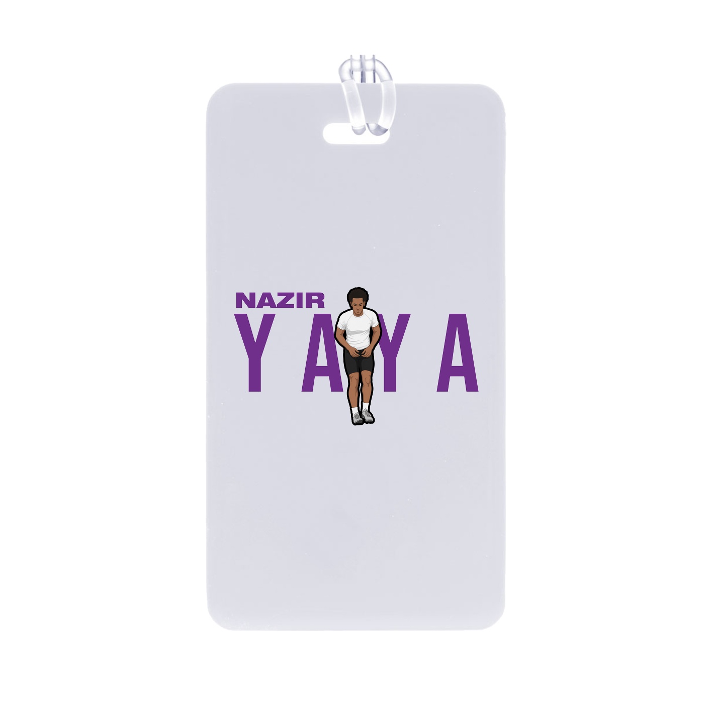 Bag Tag — Player Name in Classic
