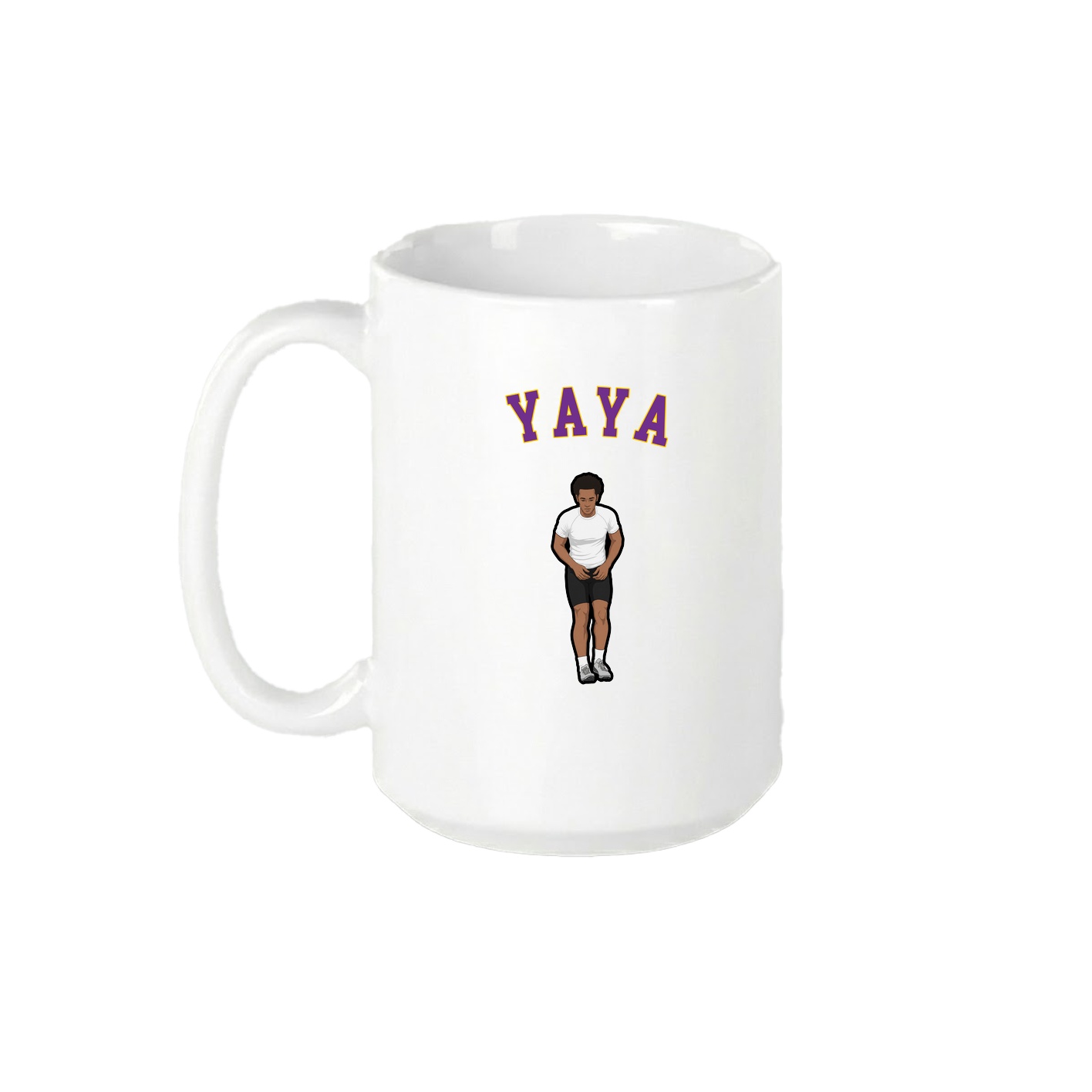 15oz Coffee Mug — Shirsey Arch in White