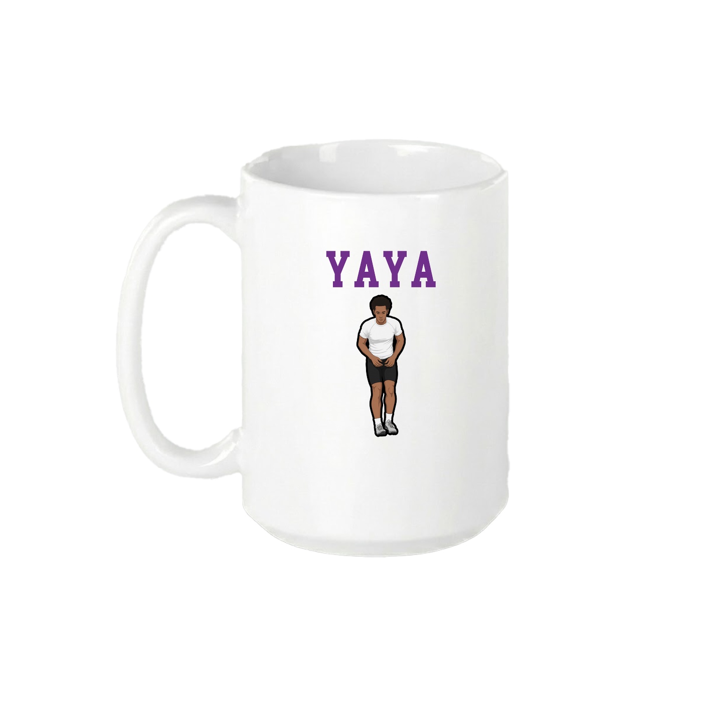 15oz Coffee Mug — Shirsey in White