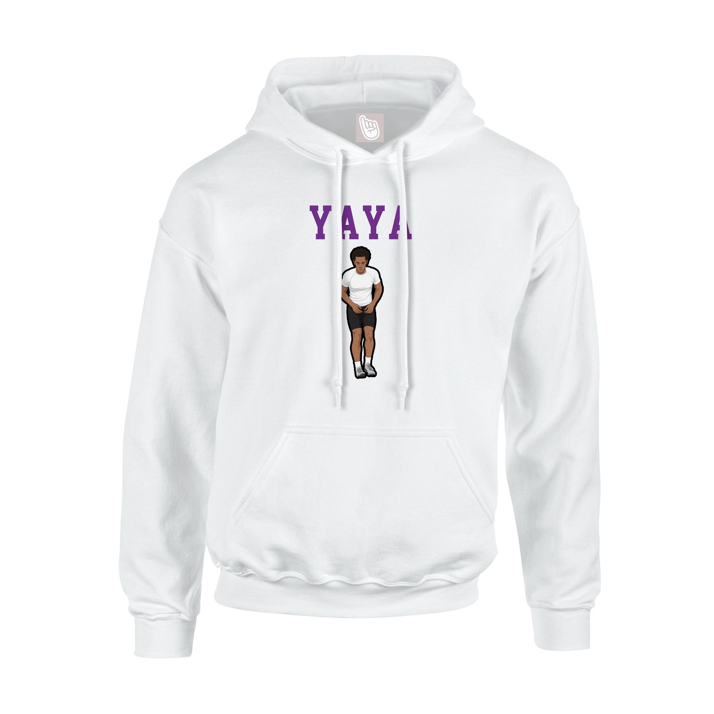 Youth Hoodie — Shirsey in White
