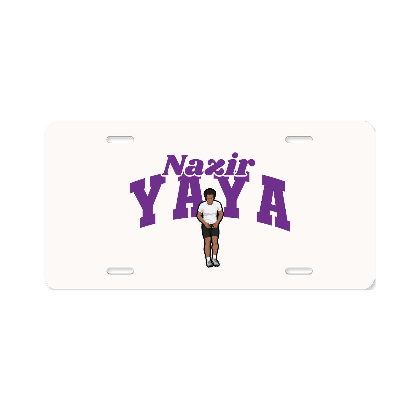 License Plate — Signature Arch in Classic