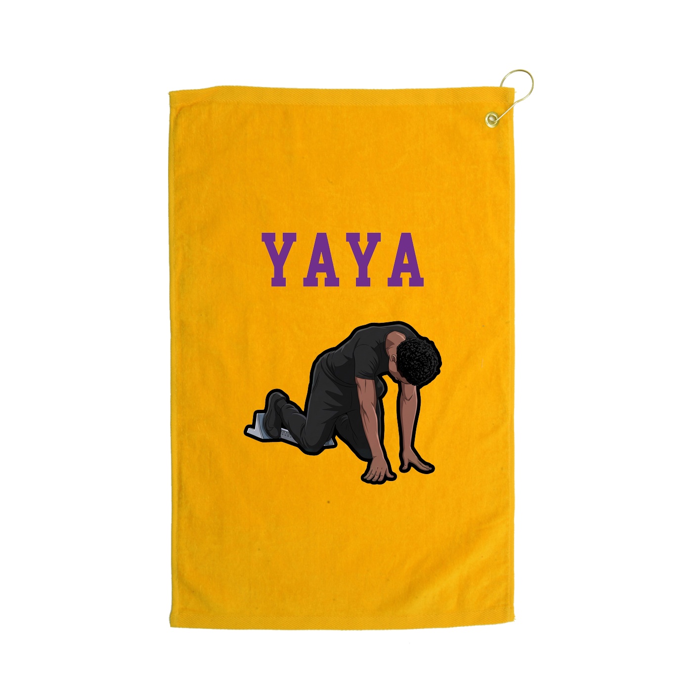 Golf Towel — Shirsey in Gold