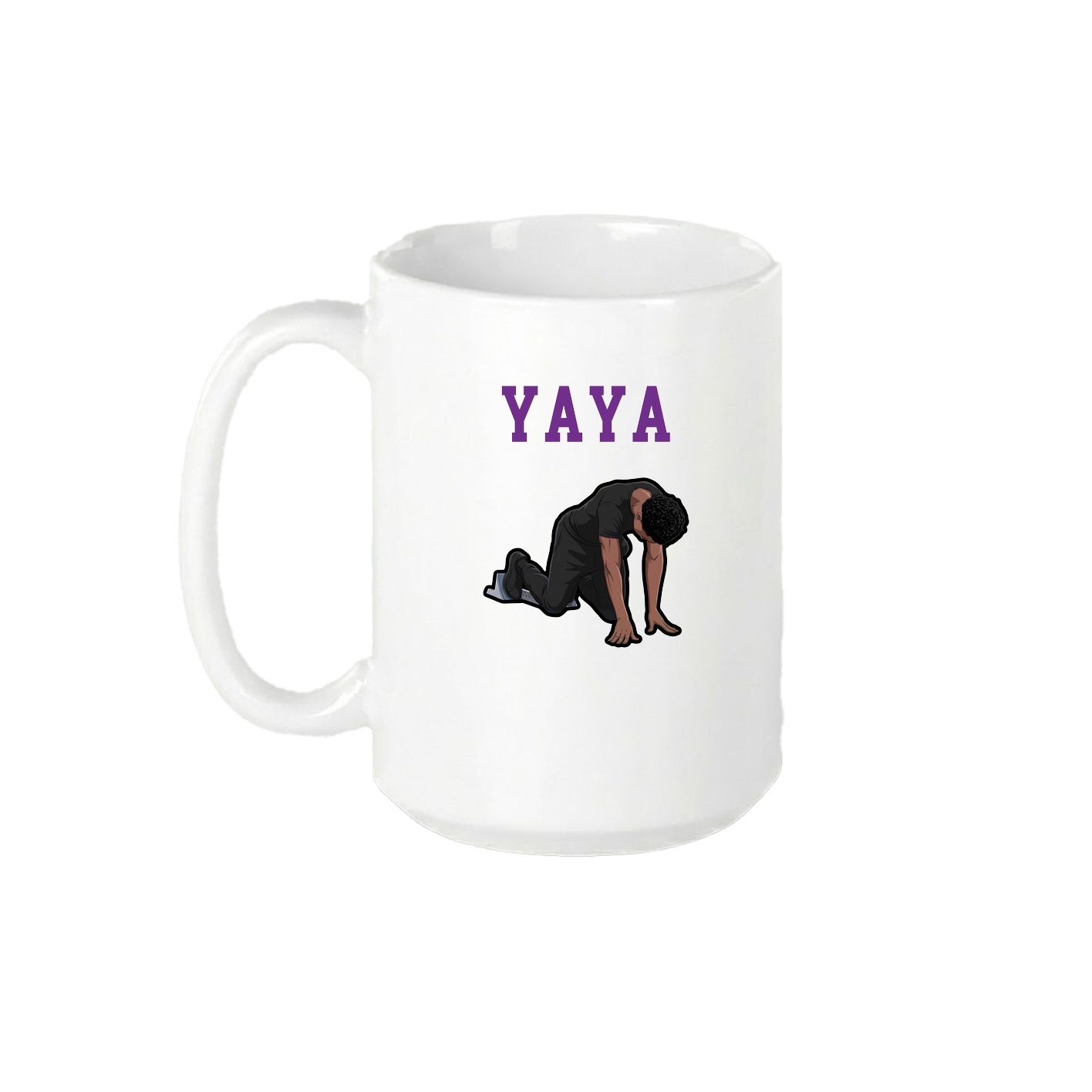 15oz Coffee Mug — Shirsey in White