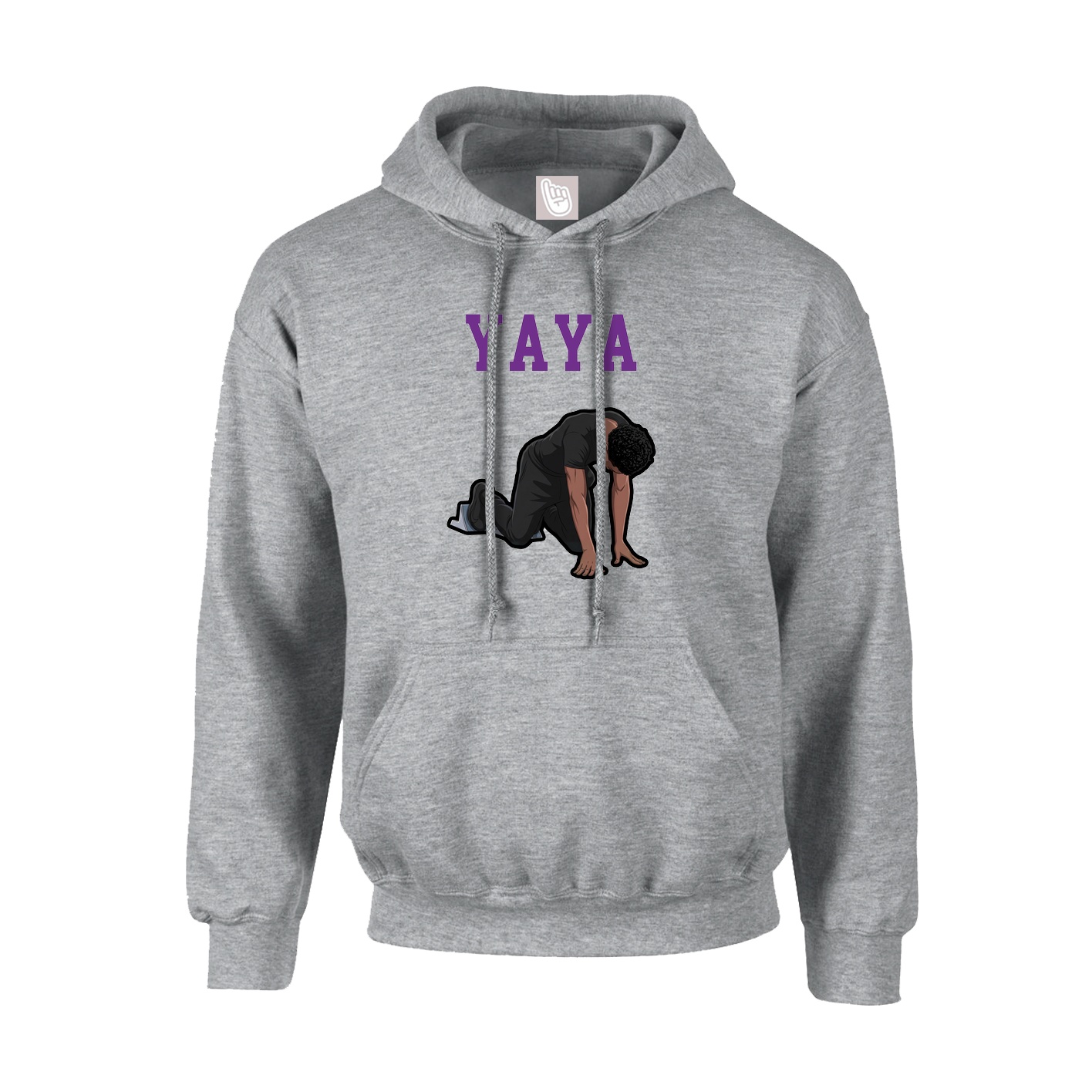 Hoodie — Shirsey in Grey
