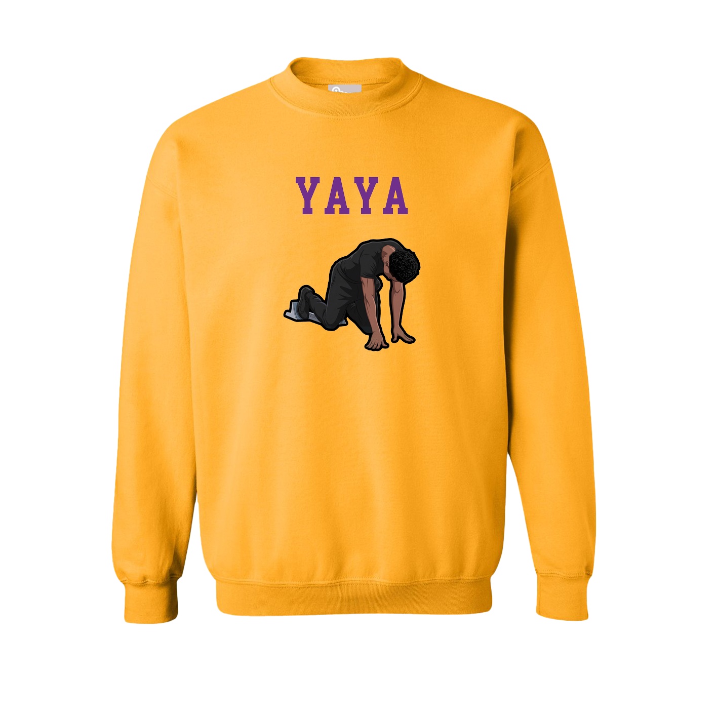 Fleece Crew — Shirsey in Gold