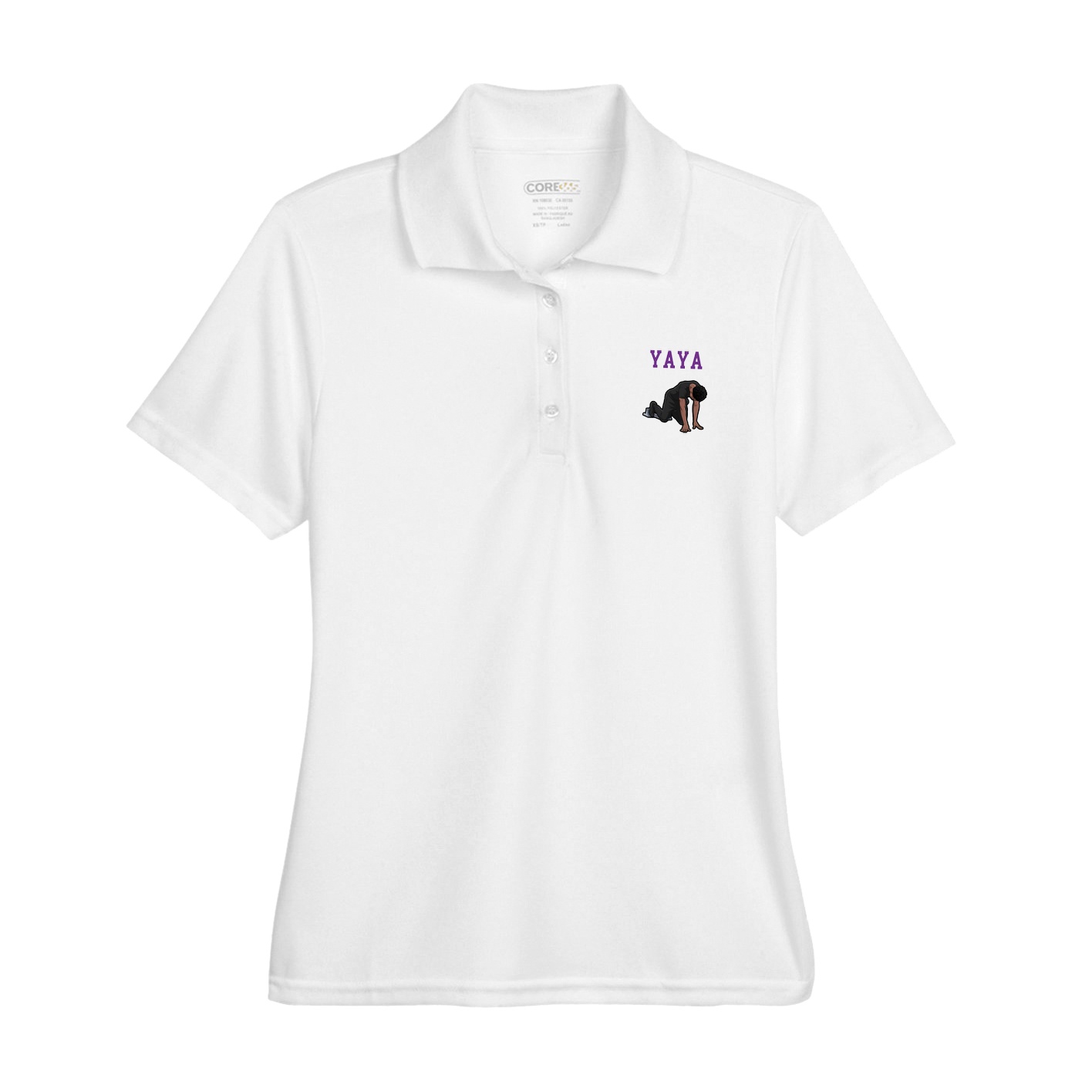 Womens Performance Polo — Shirsey in White