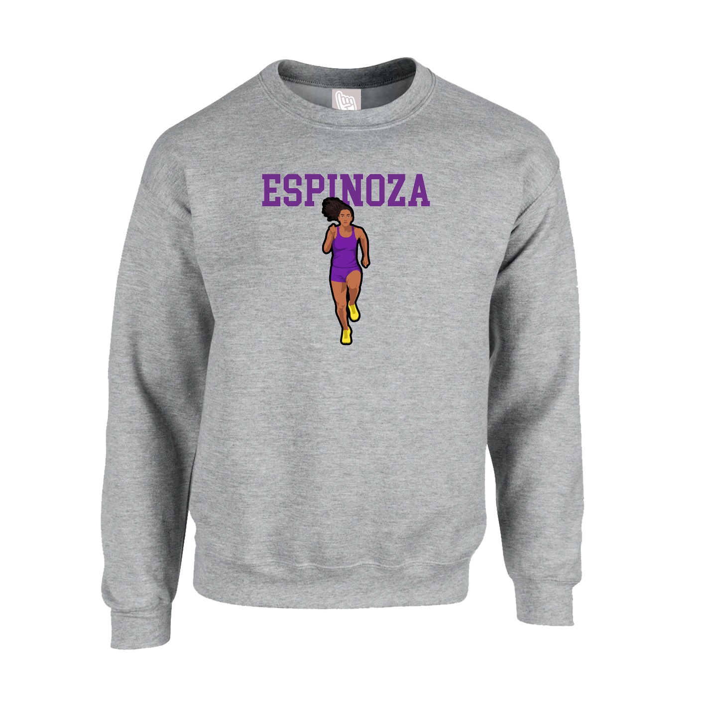 Fleece Crew — Shirsey in Grey