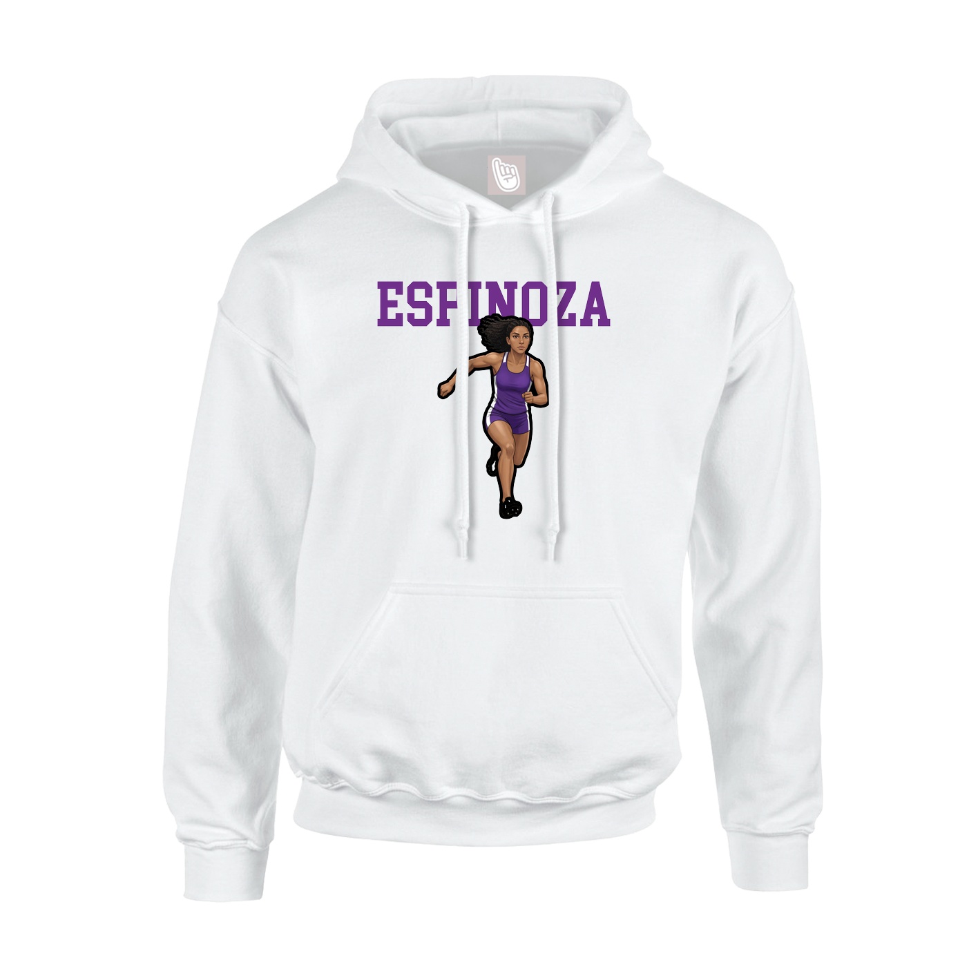 Hoodie — Shirsey in White
