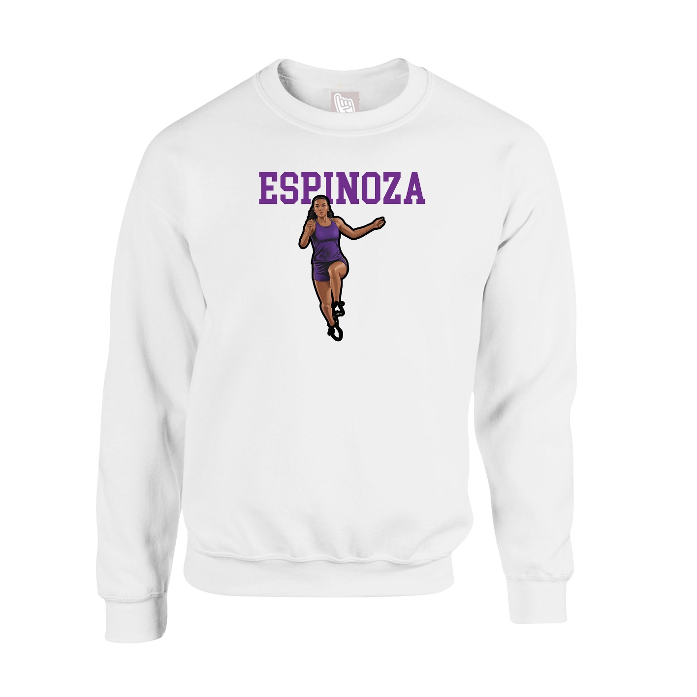 Fleece Crew — Shirsey in White
