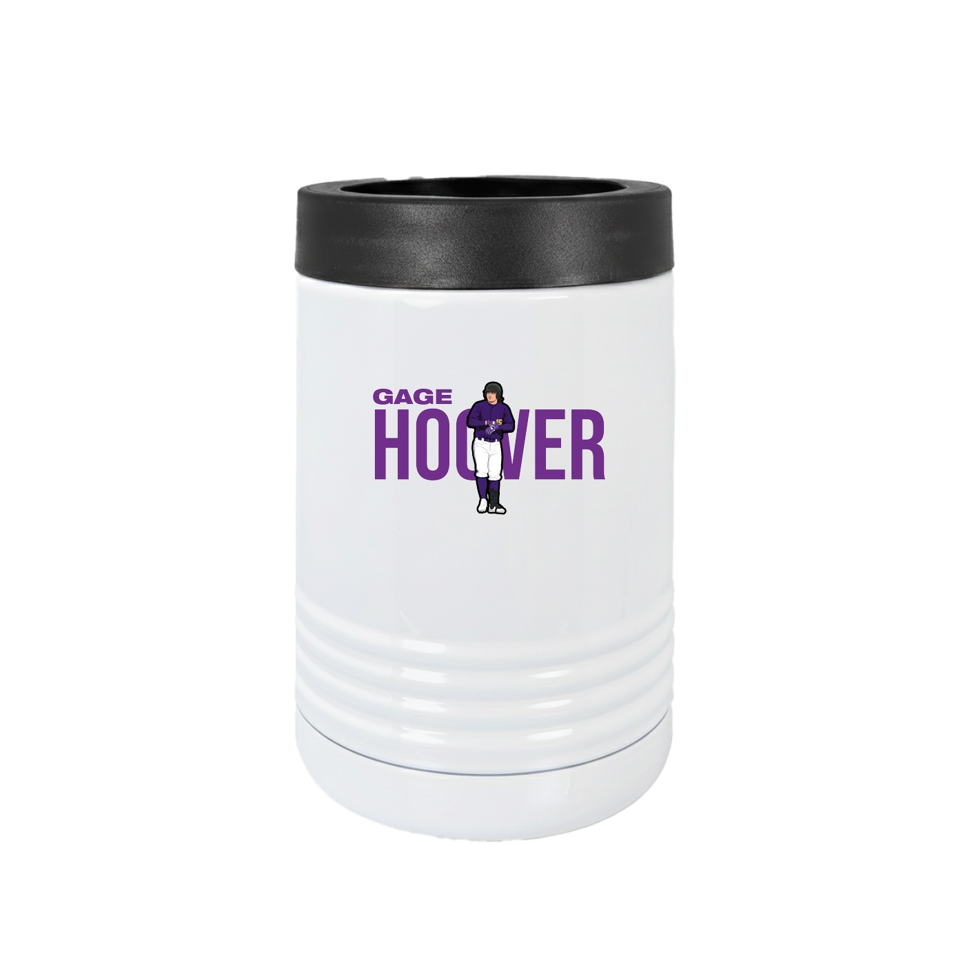 Beverage Holder — Player Name in White