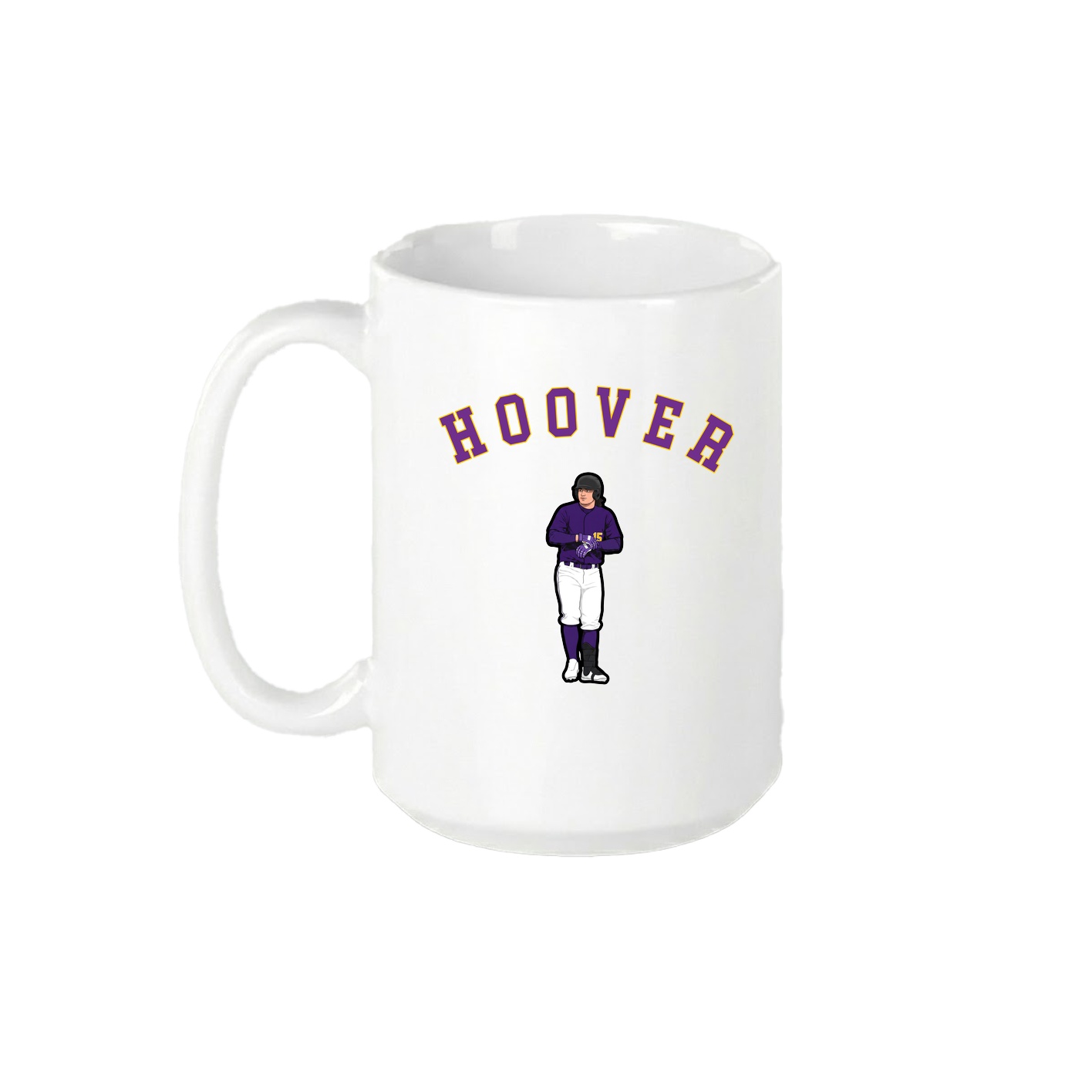 15oz Coffee Mug — Shirsey Arch in White