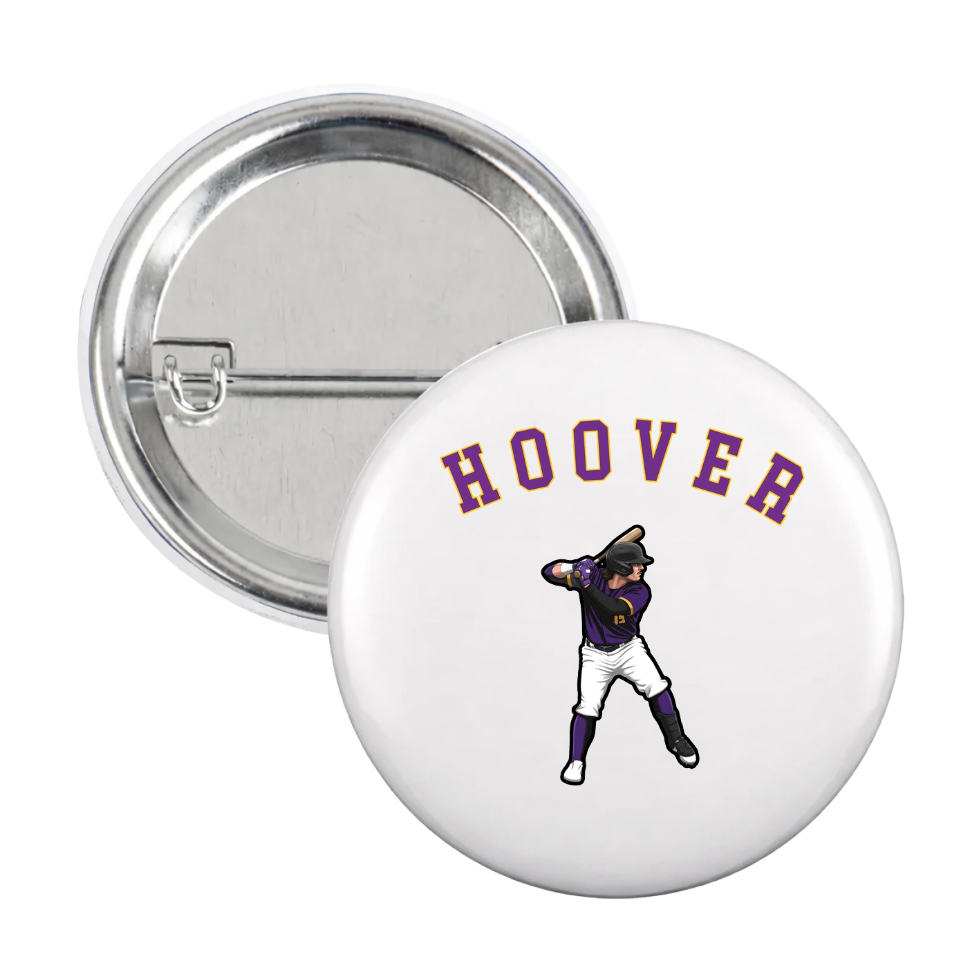 Game Day Button — Shirsey Arch in White