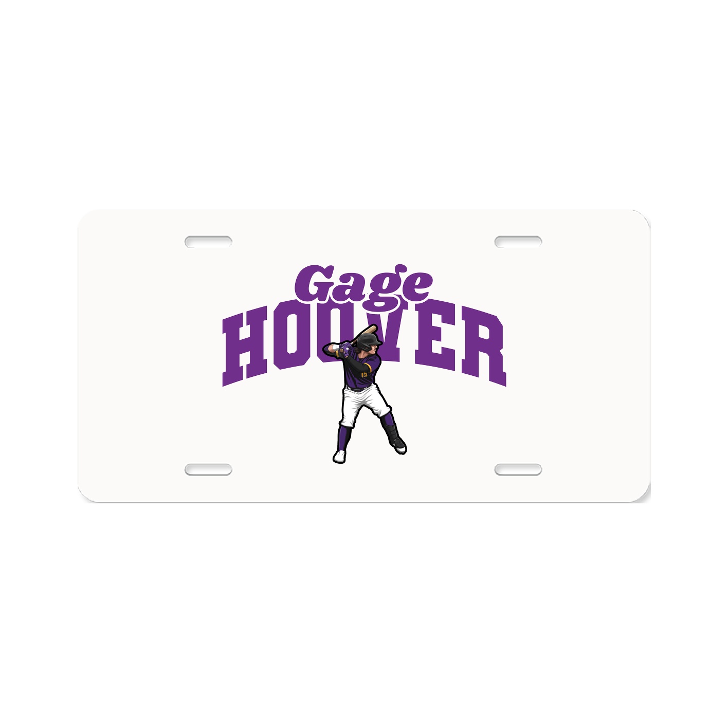 License Plate — Signature Arch in Classic