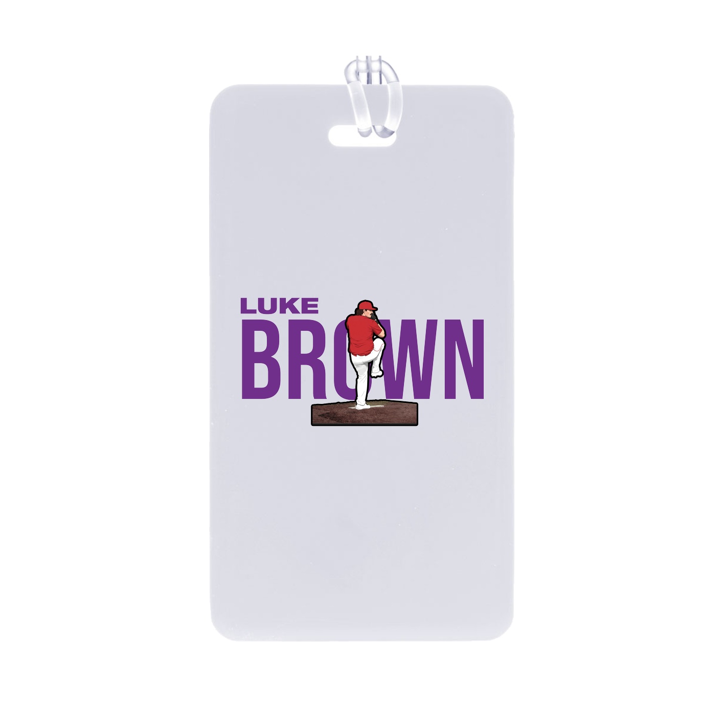 Bag Tag — Player Name in Classic