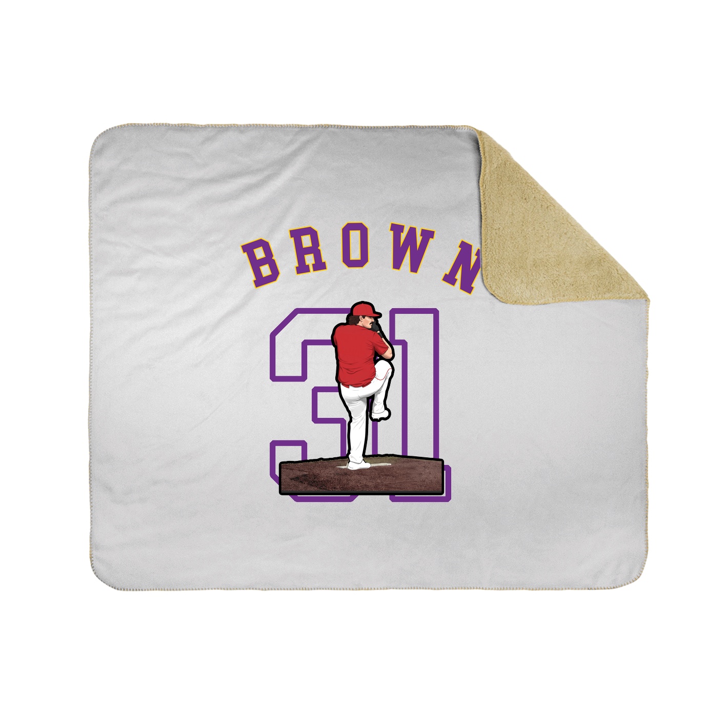 Throw Blanket — Shirsey Arch in White