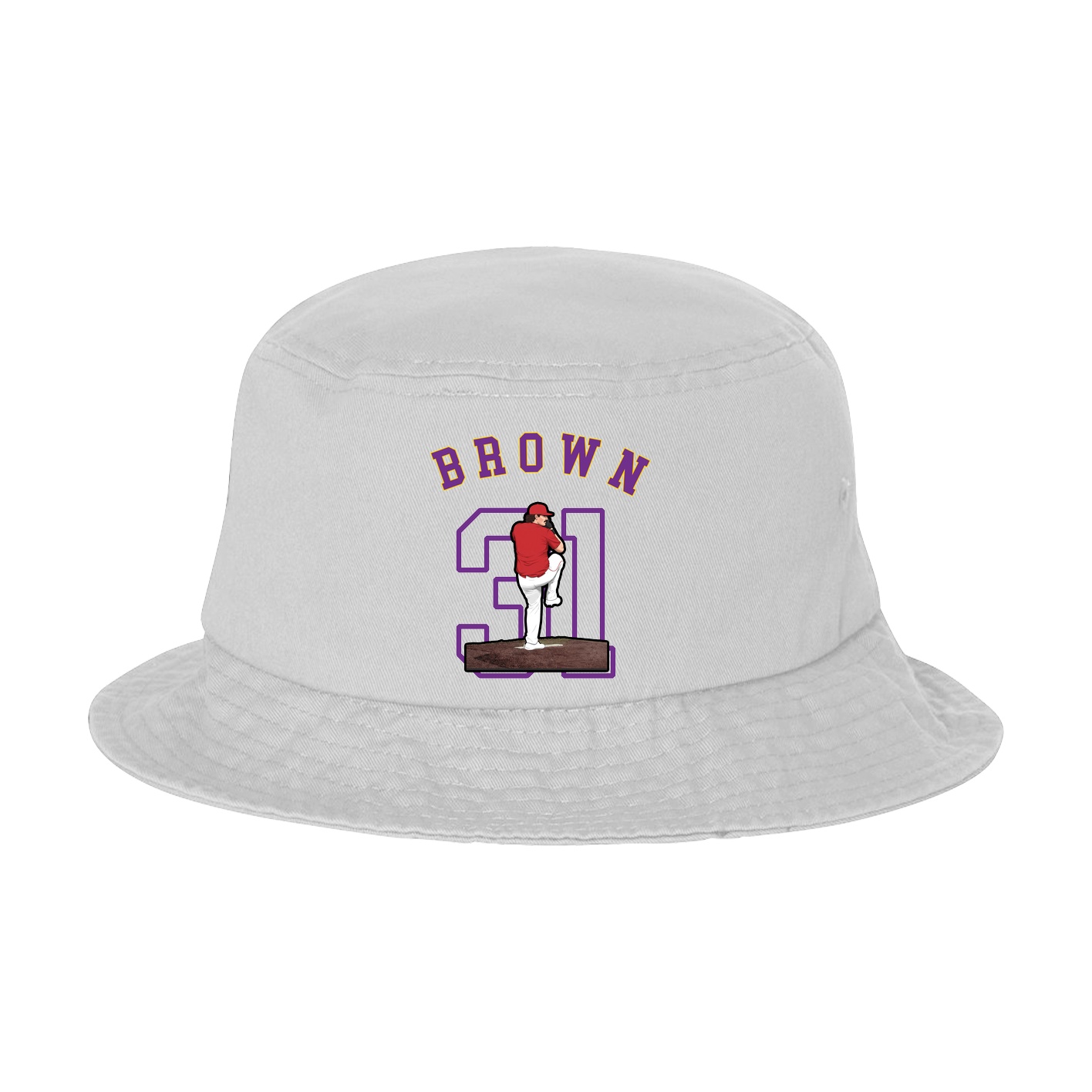 Bucket Cap — Shirsey Arch in White